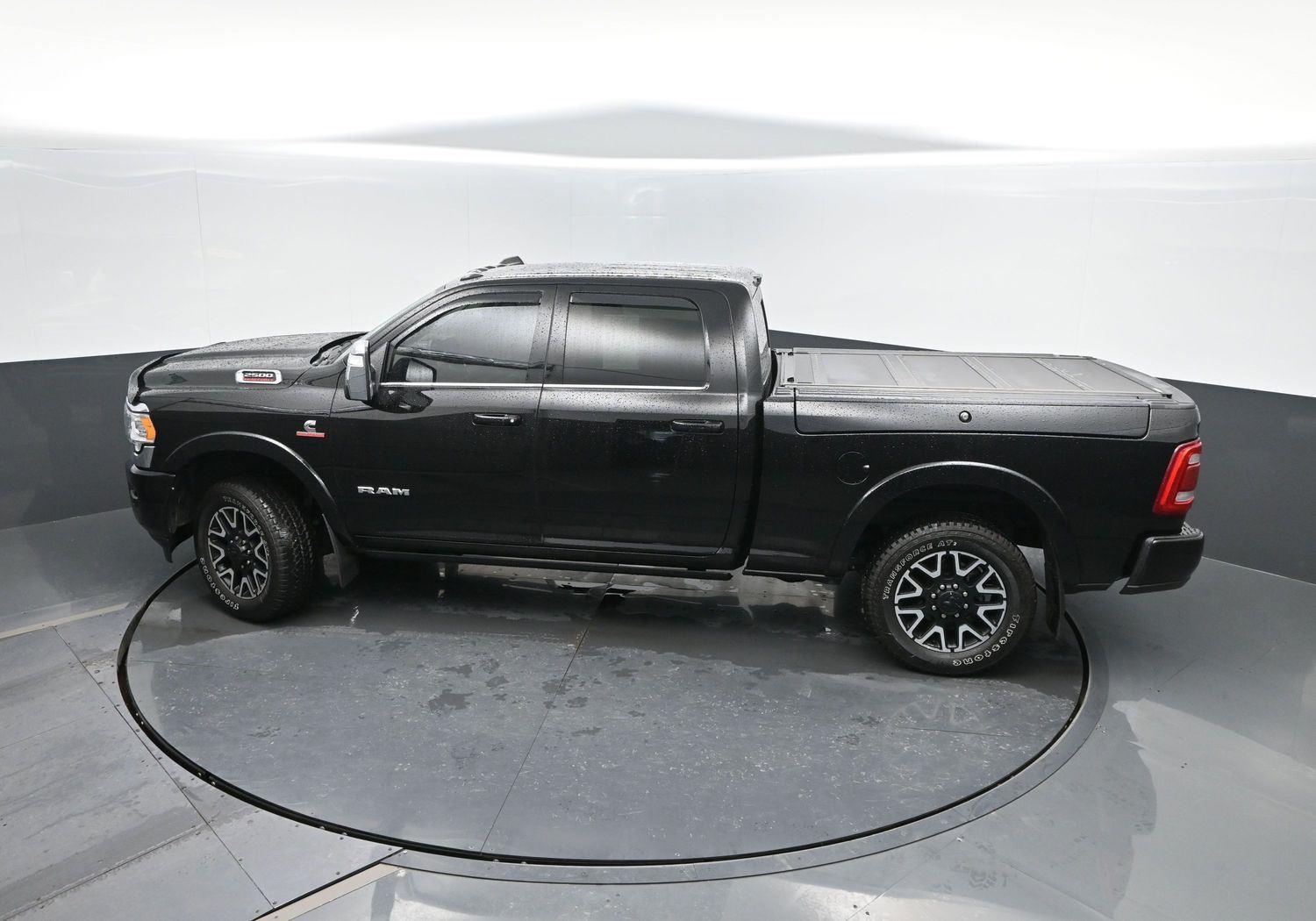 Used 2023 Diamond Black Crystal Pearlcoat Ram Longhorn image 44