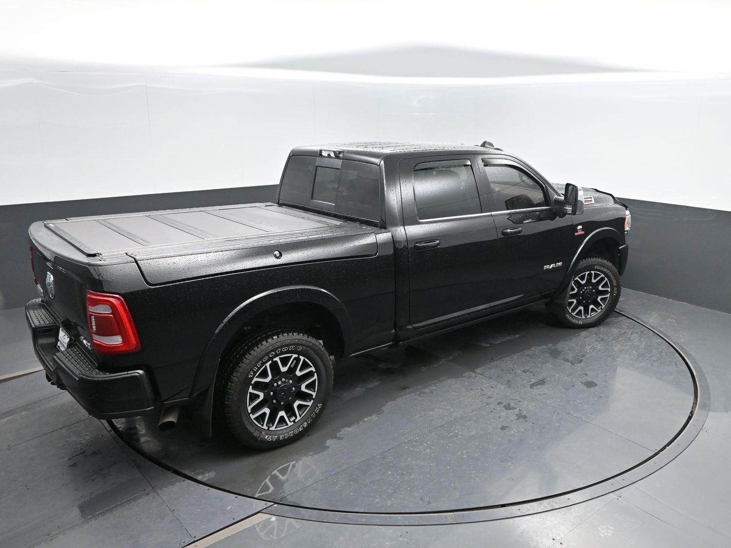 Used 2023 Diamond Black Crystal Pearlcoat Ram Longhorn image 45