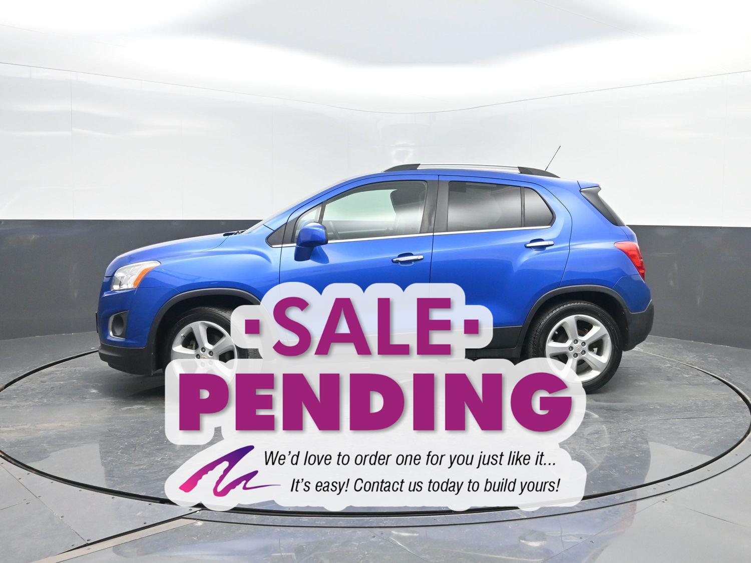 Brilliant Blue Metallic 2015 Chevrolet Trax LTZ AWD SUV / Crossover All-Wheel Drive 6-Speed Automatic