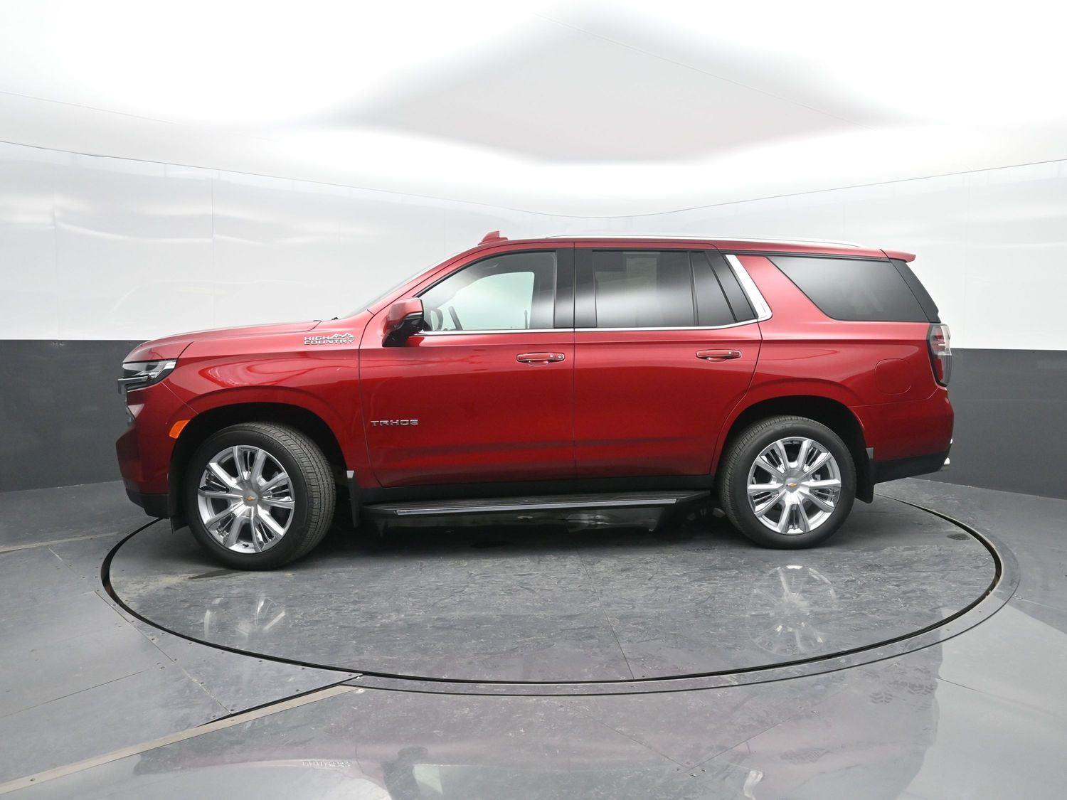 Cherry Red Tintcoat 2021 Chevrolet Tahoe High Country 4WD SUV / Crossover Four-Wheel Drive Automatic