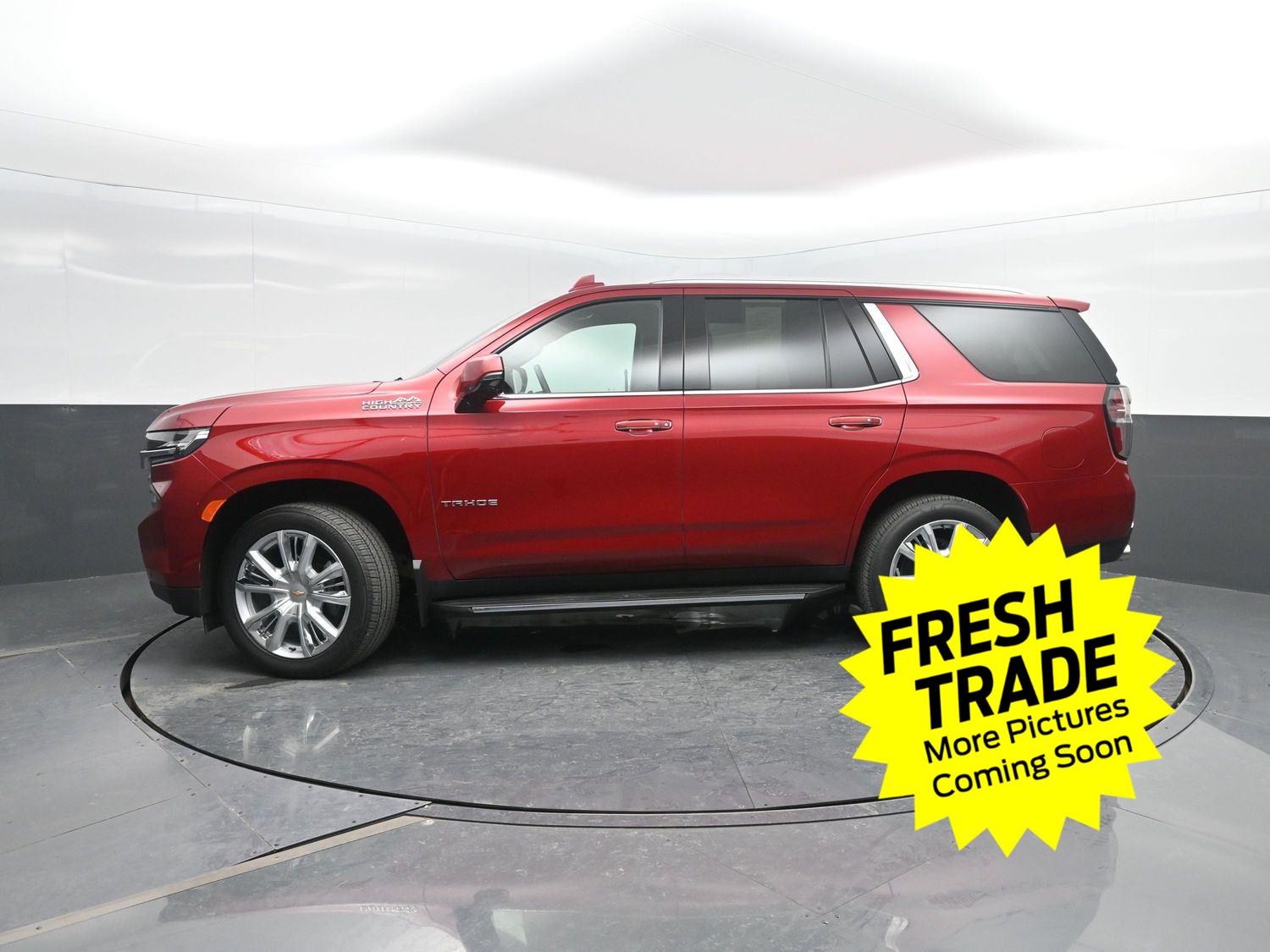 Cherry Red Tintcoat 2021 Chevrolet Tahoe High Country 4WD SUV / Crossover Four-Wheel Drive Automatic