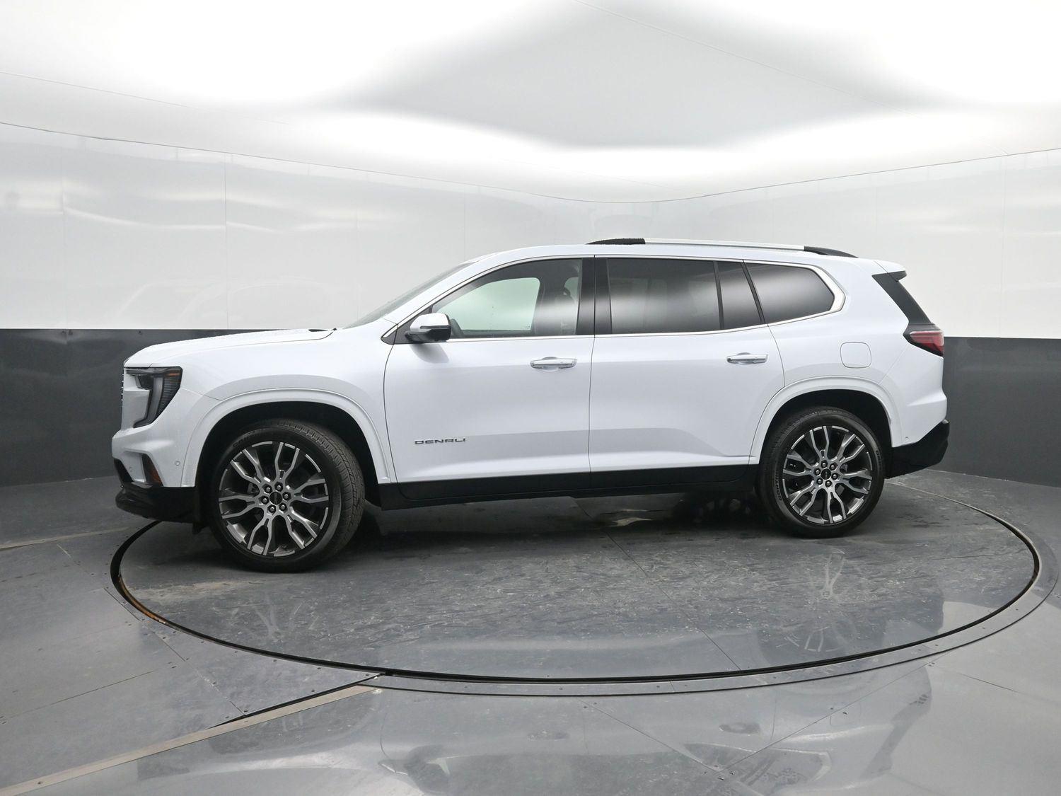 White 2026 GMC Acadia Denali Ultimate AWD SUV / Crossover Four-Wheel Drive 8-Speed Automatic