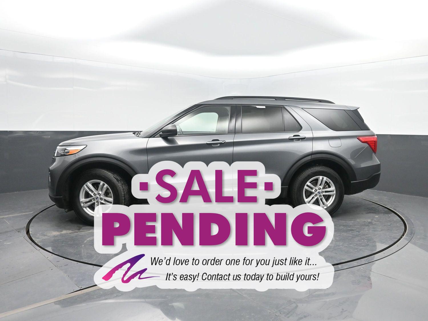Carbonized Gray 2023 Ford Explorer SUV / Crossover All-Wheel Drive Automatic