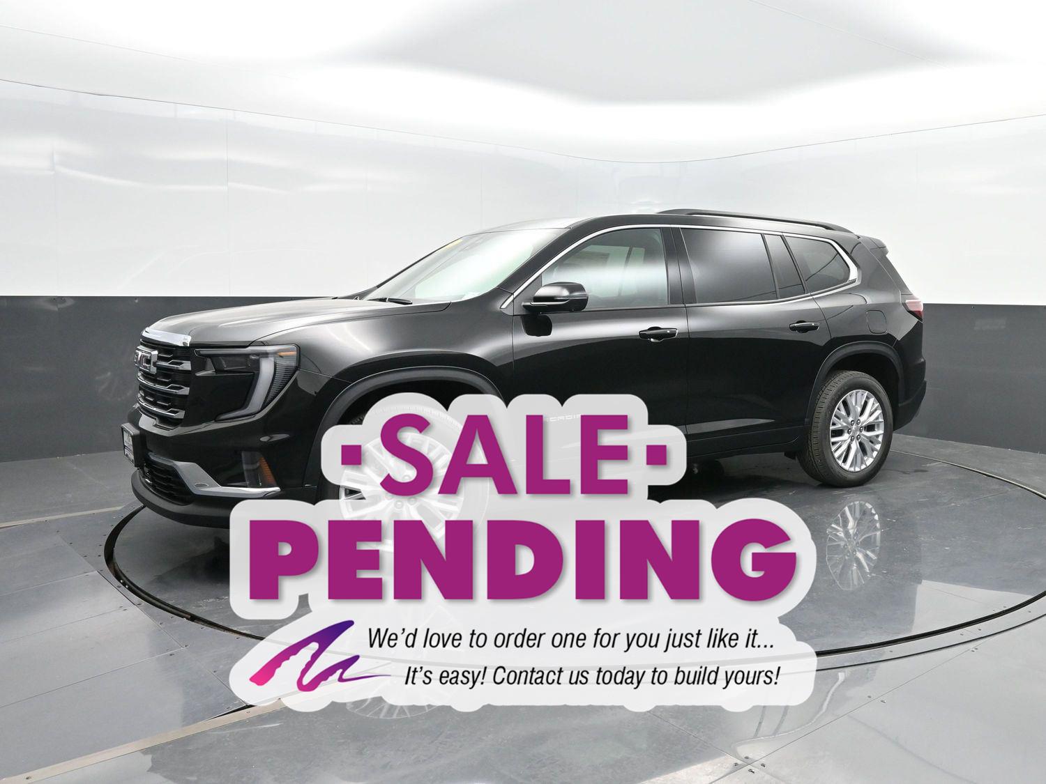 Black (Ebony Twilight Metallic) 2025 GMC Acadia Elevation AWD SUV / Crossover Four-Wheel Drive 8-Speed Automatic