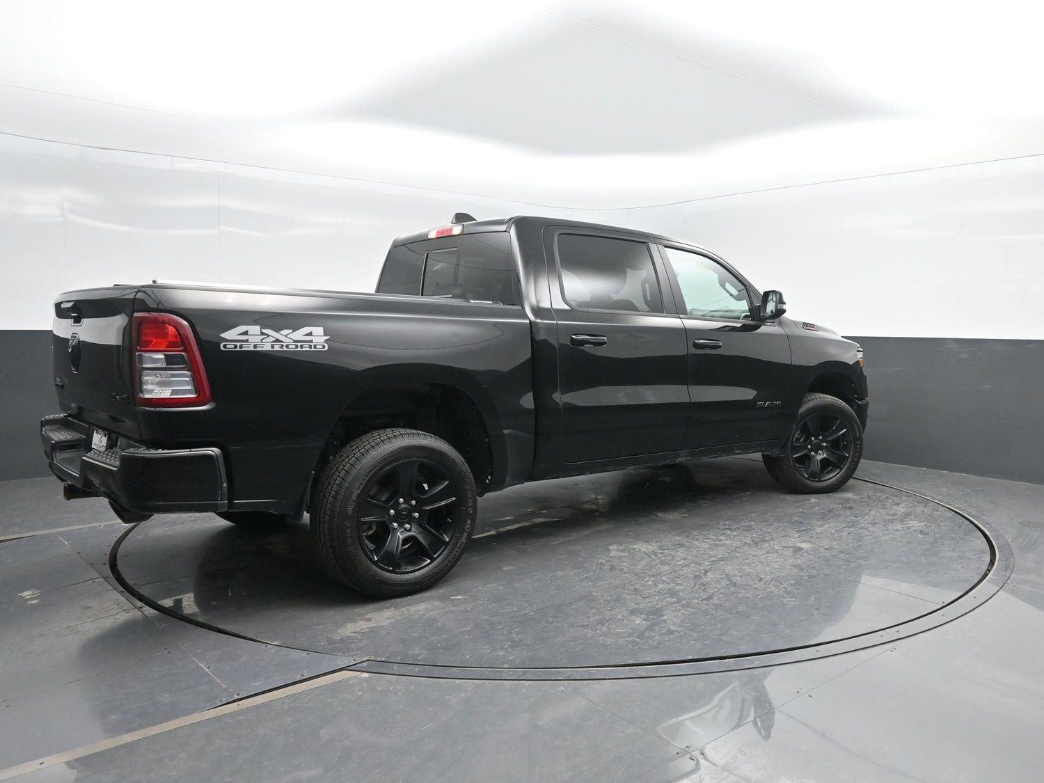 Used 2023 Diamond Black Crystal Pearlcoat Ram Big Horn image 2