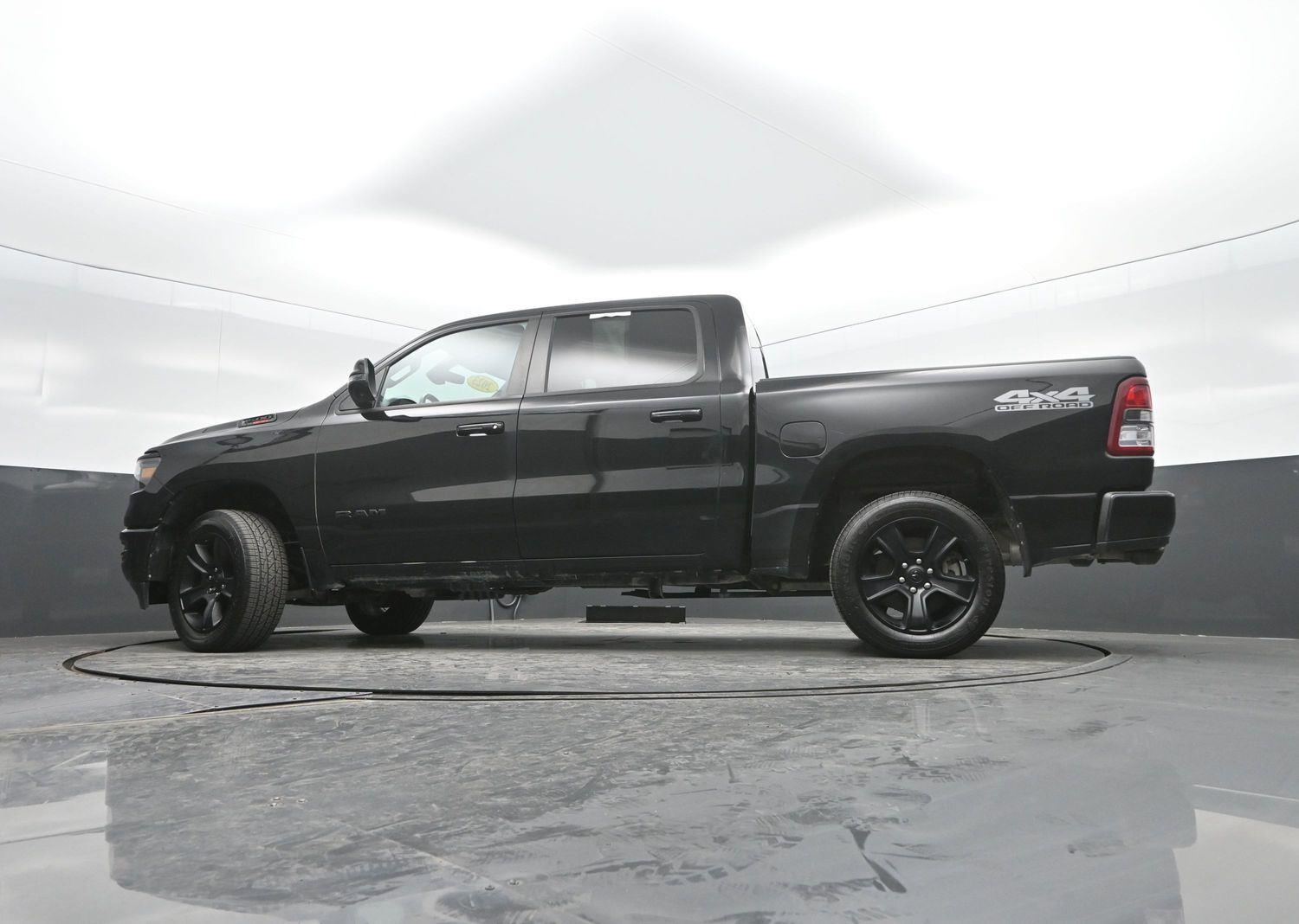 Used 2023 Diamond Black Crystal Pearlcoat Ram Big Horn image 34