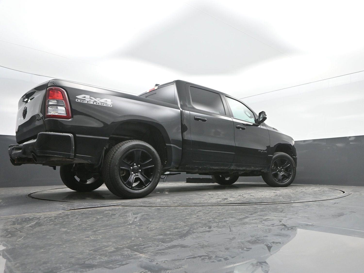 Used 2023 Diamond Black Crystal Pearlcoat Ram Big Horn image 35