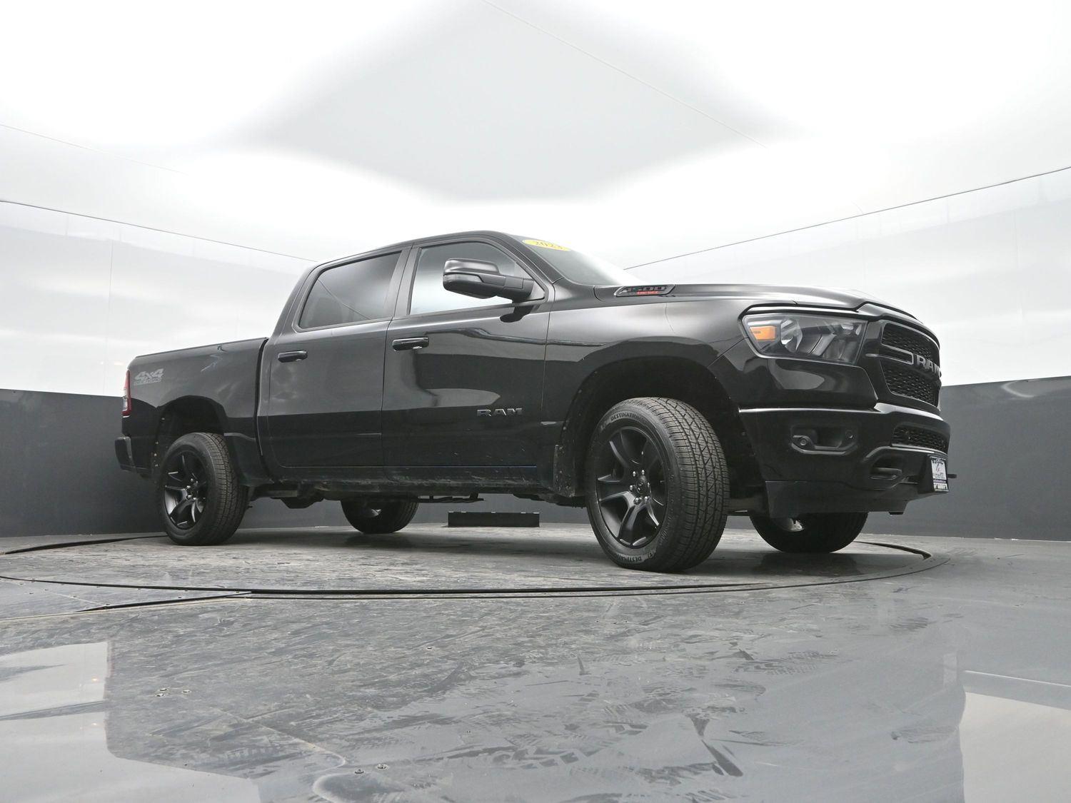 Used 2023 Diamond Black Crystal Pearlcoat Ram Big Horn image 36