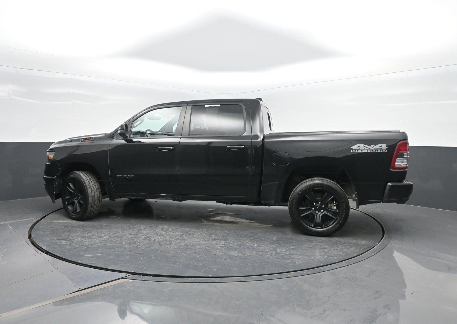 Used 2023 Diamond Black Crystal Pearlcoat Ram Big Horn image 41