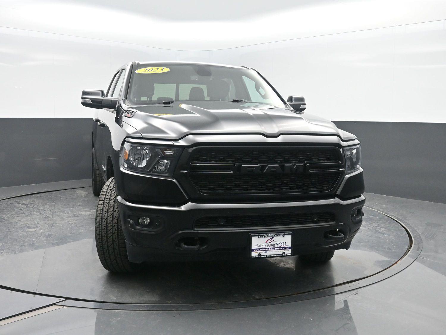 Used 2023 Diamond Black Crystal Pearlcoat Ram Big Horn image 43