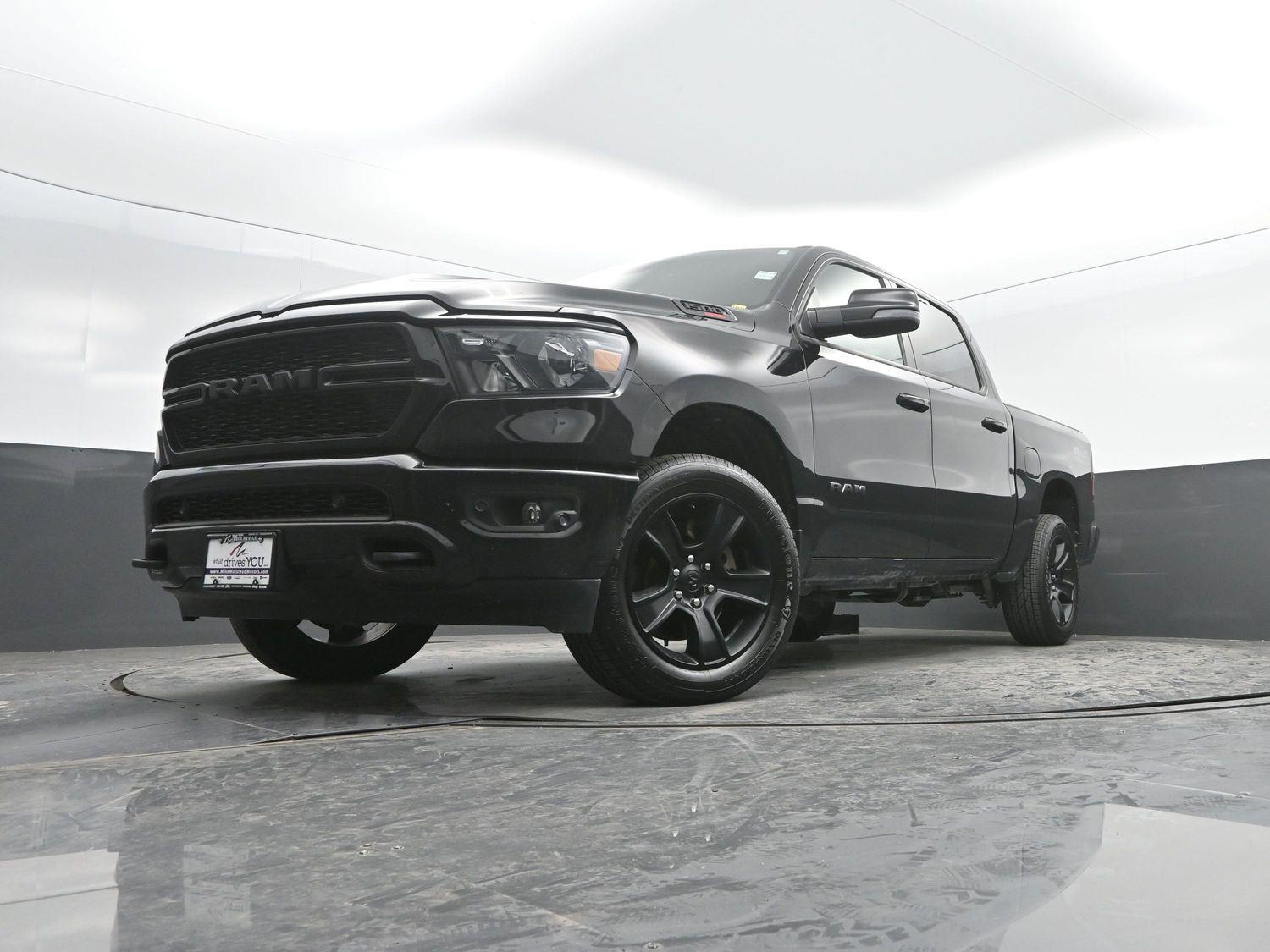 Used 2023 Diamond Black Crystal Pearlcoat Ram Big Horn image 45