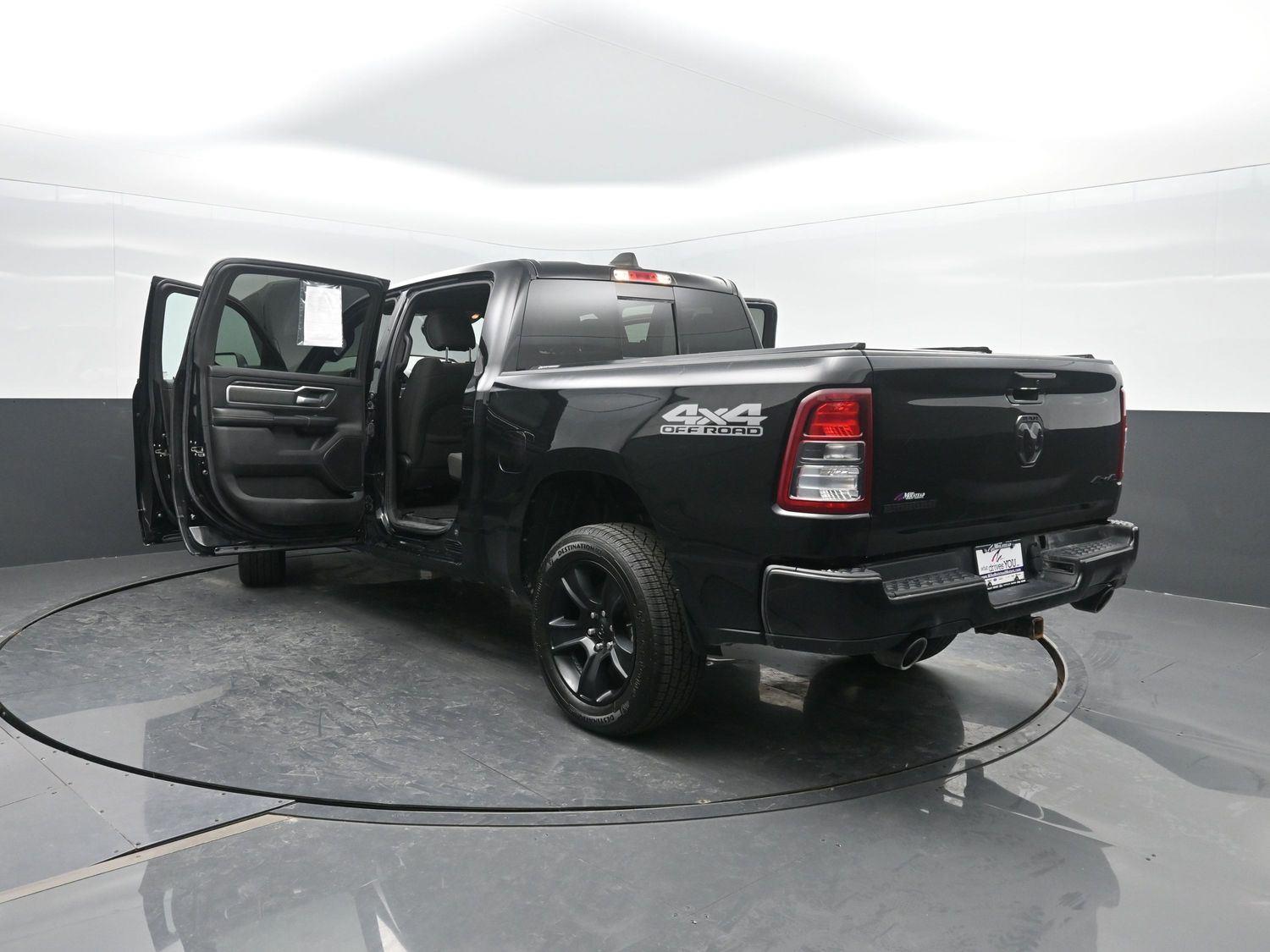 Used 2023 Diamond Black Crystal Pearlcoat Ram Big Horn image 47