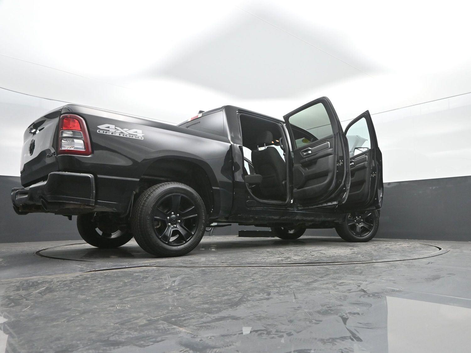 Used 2023 Diamond Black Crystal Pearlcoat Ram Big Horn image 51