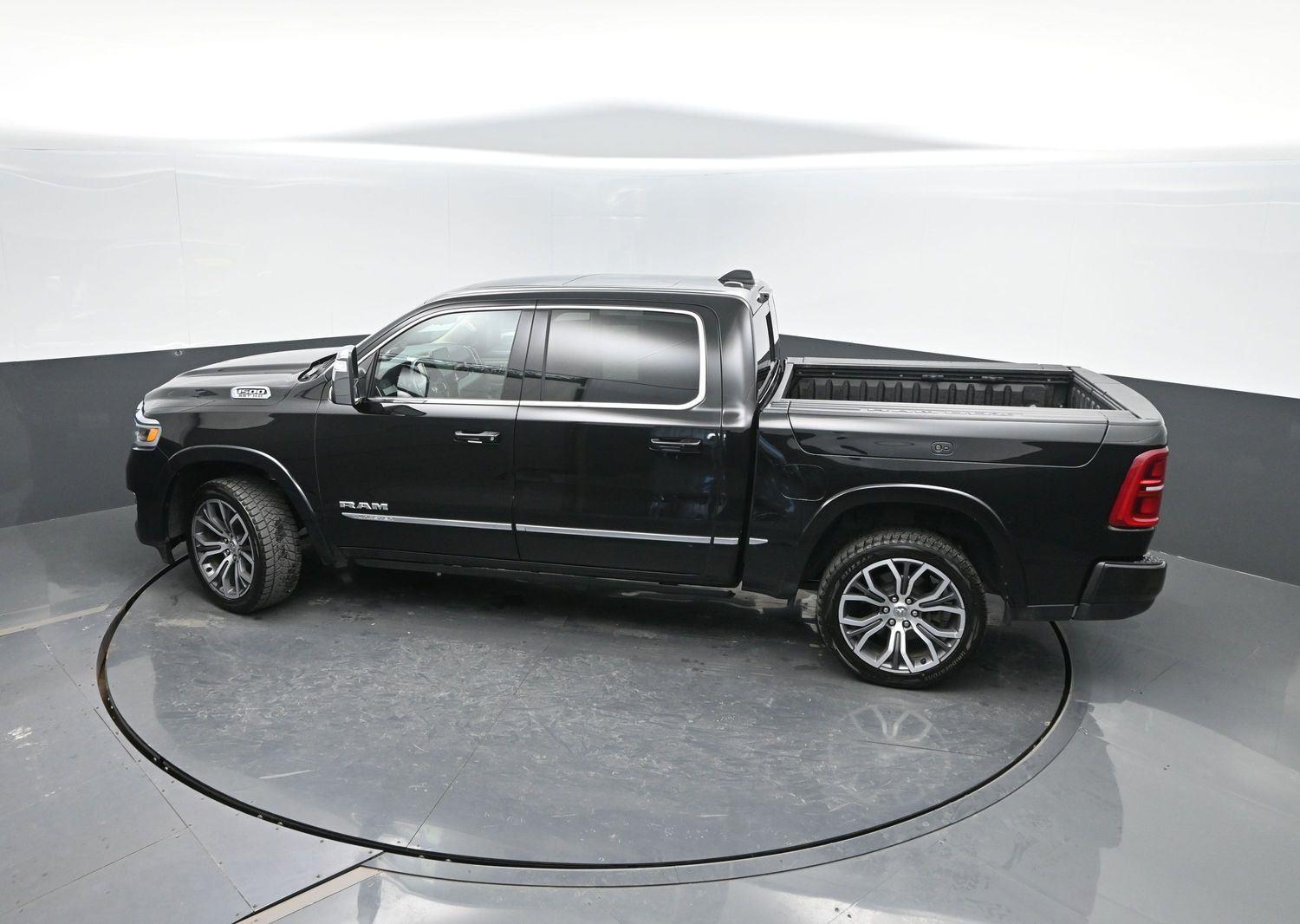 Used 2025 Diamond Black Crystal Pearlcoat Ram Tungsten image 40