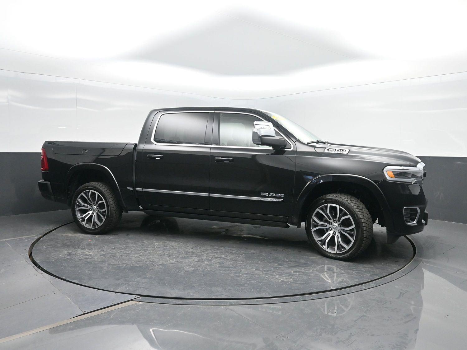 Used 2025 Diamond Black Crystal Pearlcoat Ram Tungsten image 3
