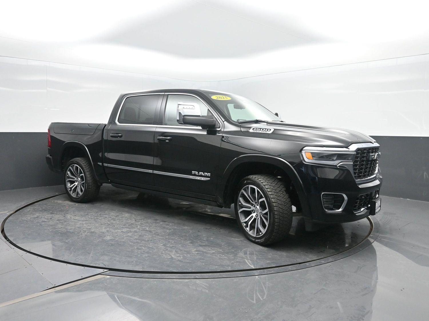 Used 2025 Diamond Black Crystal Pearlcoat Ram Tungsten image 4