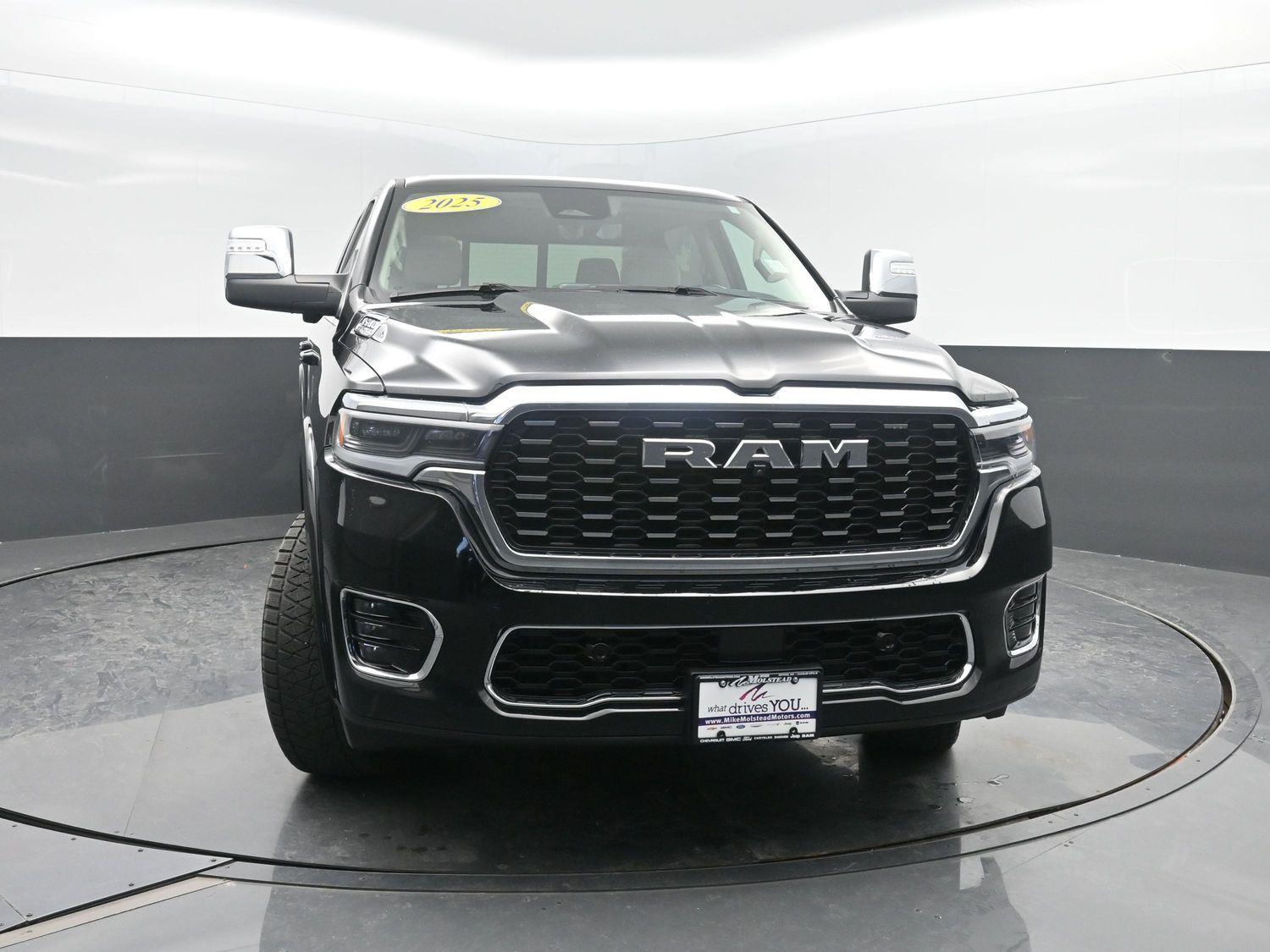 Used 2025 Diamond Black Crystal Pearlcoat Ram Tungsten image 45