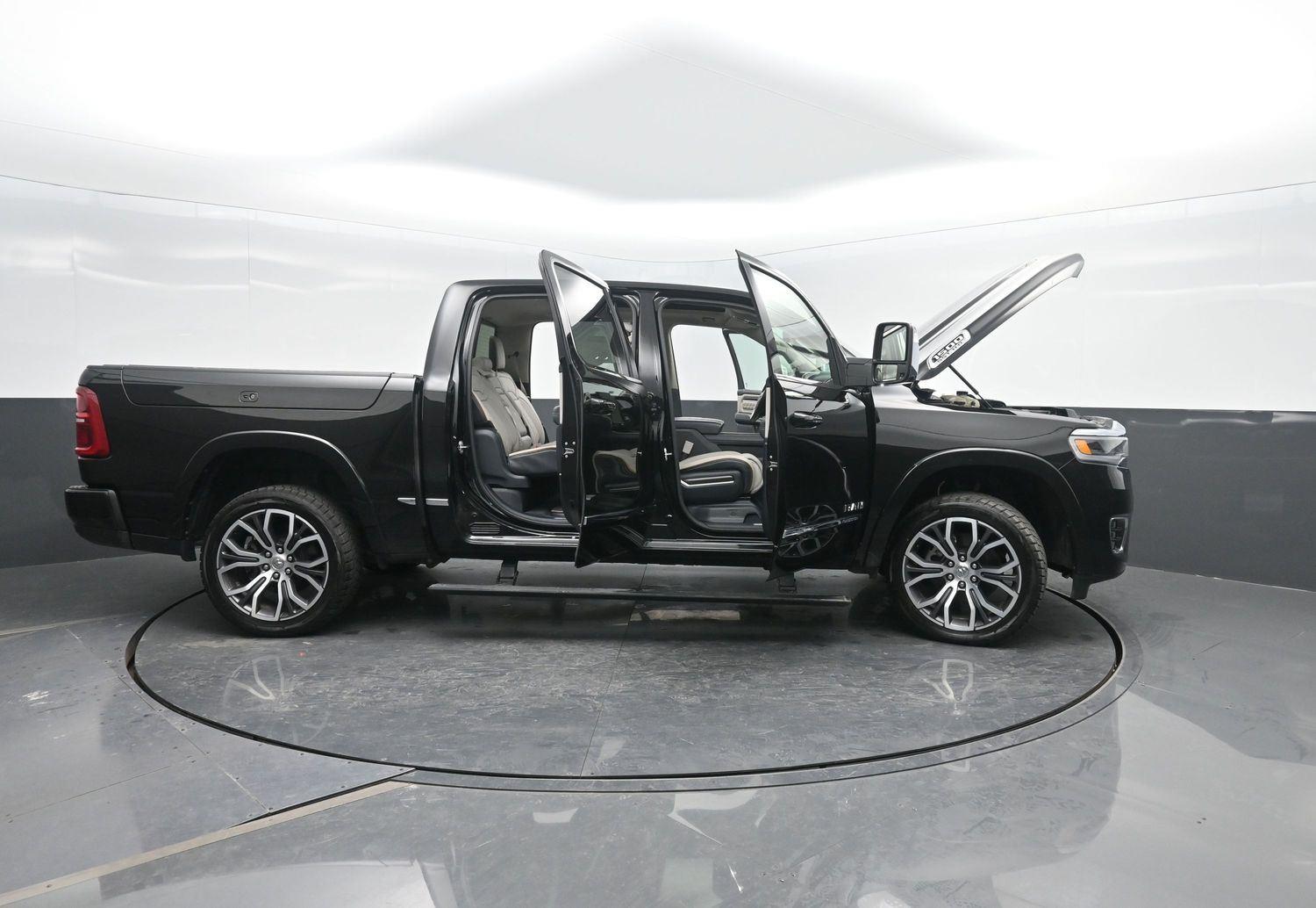 Used 2025 Diamond Black Crystal Pearlcoat Ram Tungsten image 50