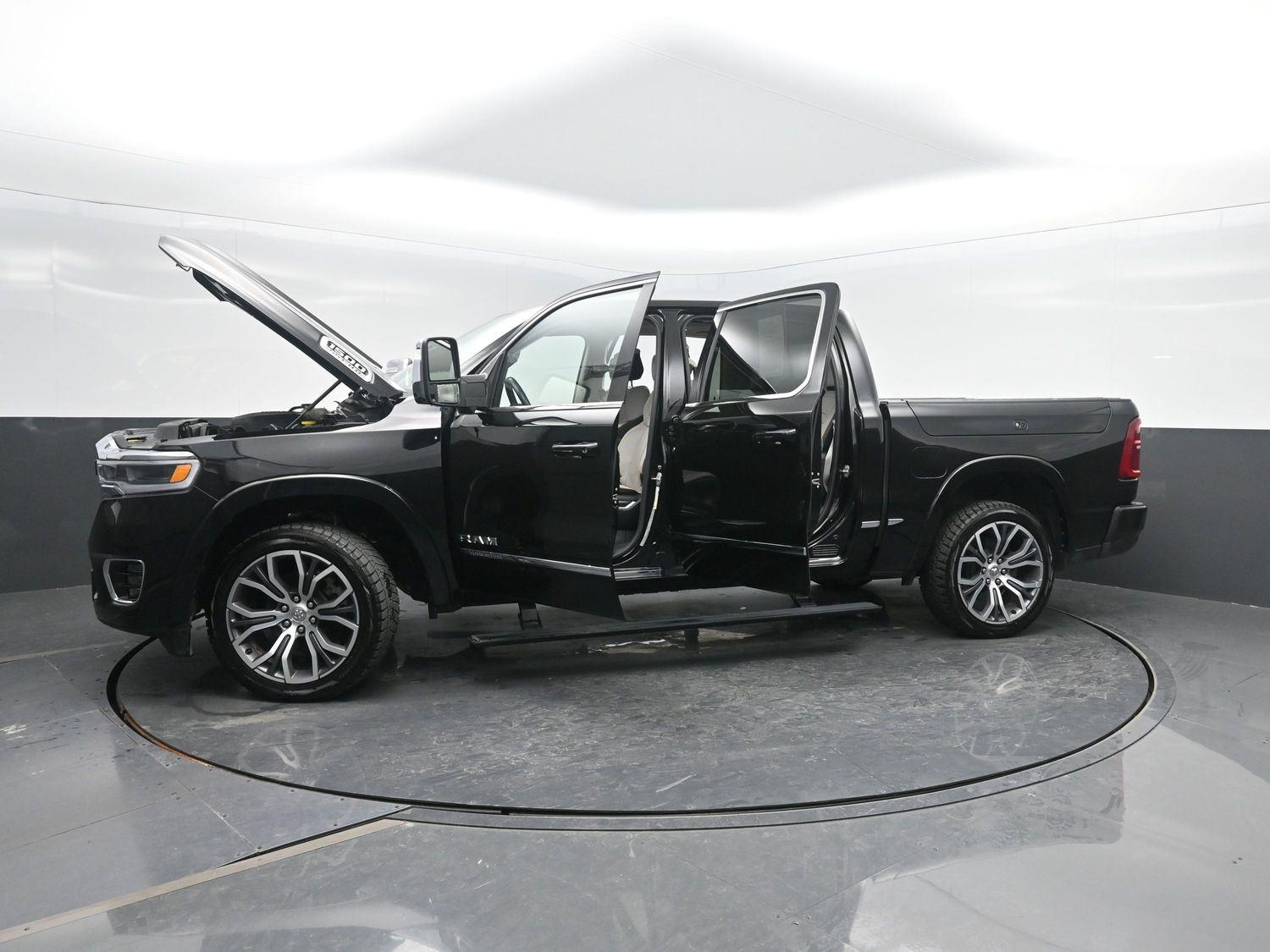 Used 2025 Diamond Black Crystal Pearlcoat Ram Tungsten image 51