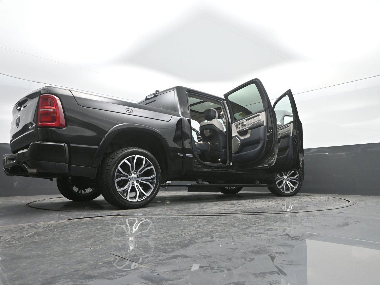 Used 2025 Diamond Black Crystal Pearlcoat Ram Tungsten image 52