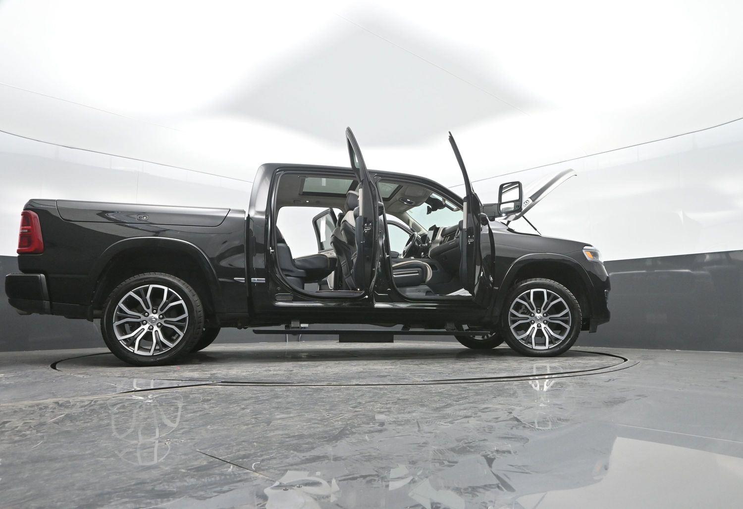 Used 2025 Diamond Black Crystal Pearlcoat Ram Tungsten image 54