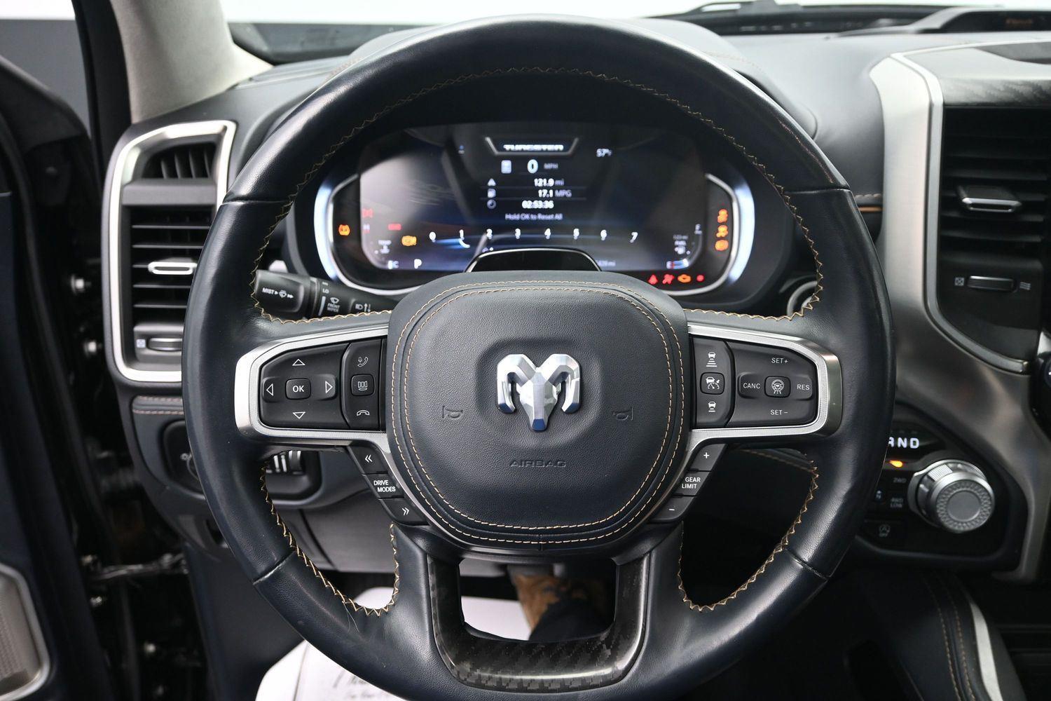 Used 2025 Diamond Black Crystal Pearlcoat Ram Tungsten image 23