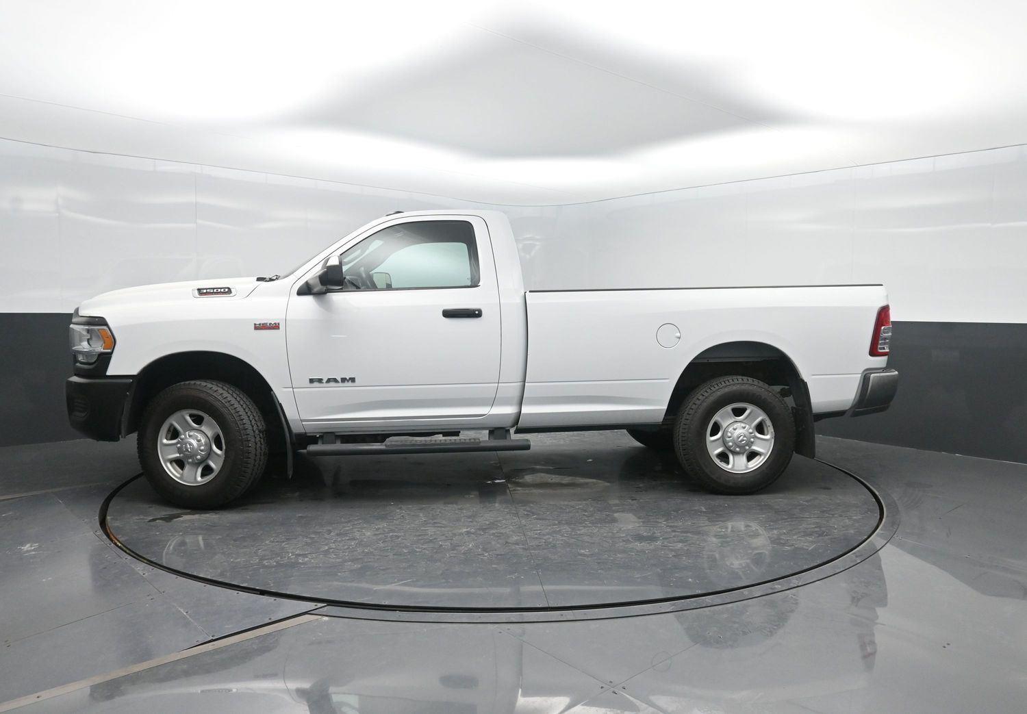White 2022 RAM 3500 Tradesman LB 4WD Pickup Truck Four-Wheel Drive