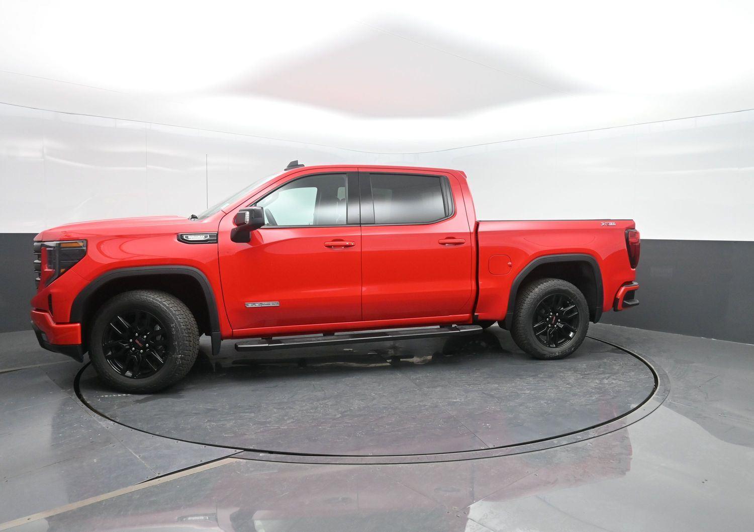 Cardinal Red 2026 GMC Sierra 1500 Elevation Crew Cab 4WD Pickup Truck Four-Wheel Drive 8-Speed Automatic