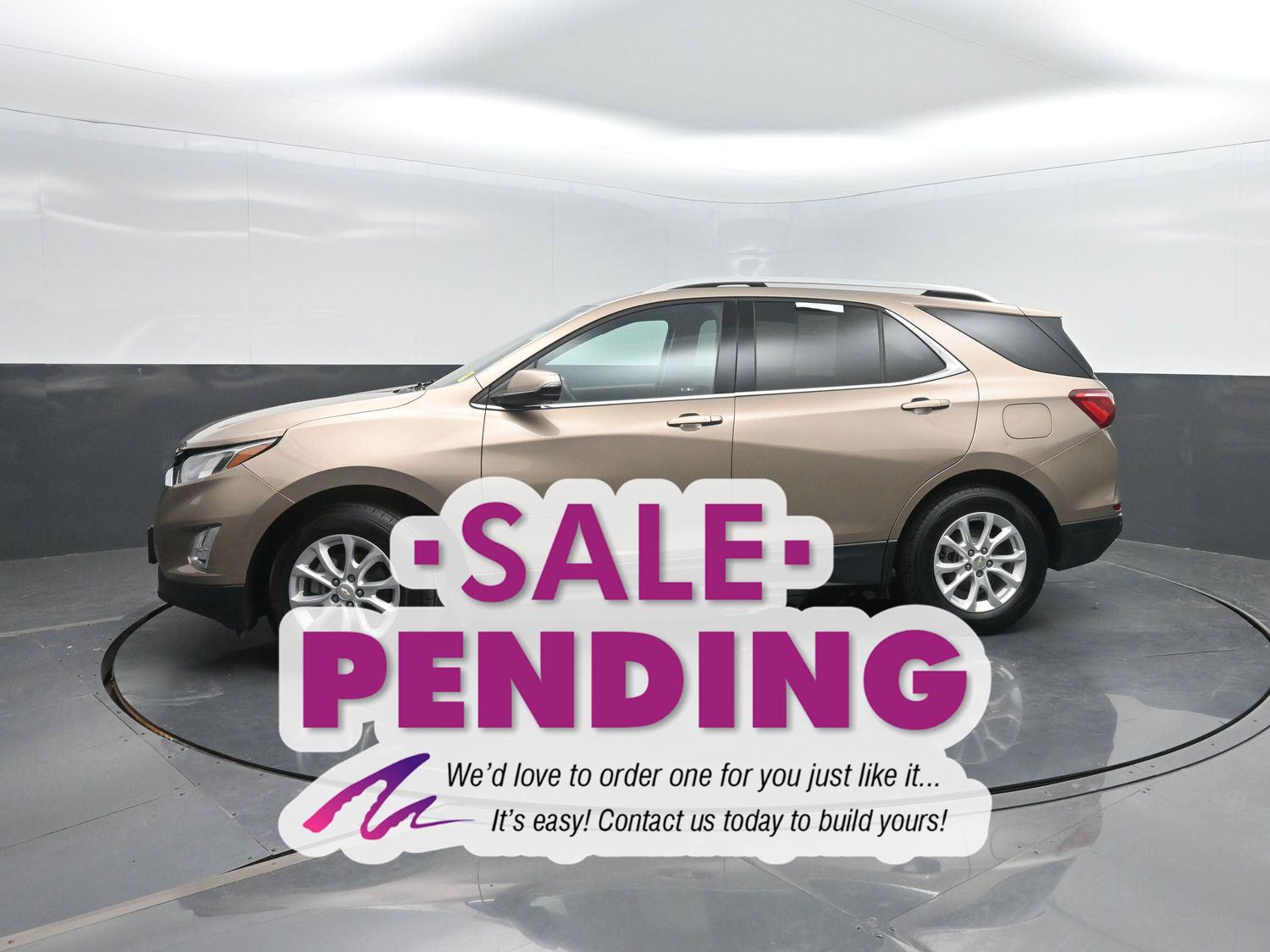 Sandy Ridge Metallic 2018 Chevrolet Equinox SUV / Crossover Front-Wheel Drive 6-Speed Automatic Overdrive