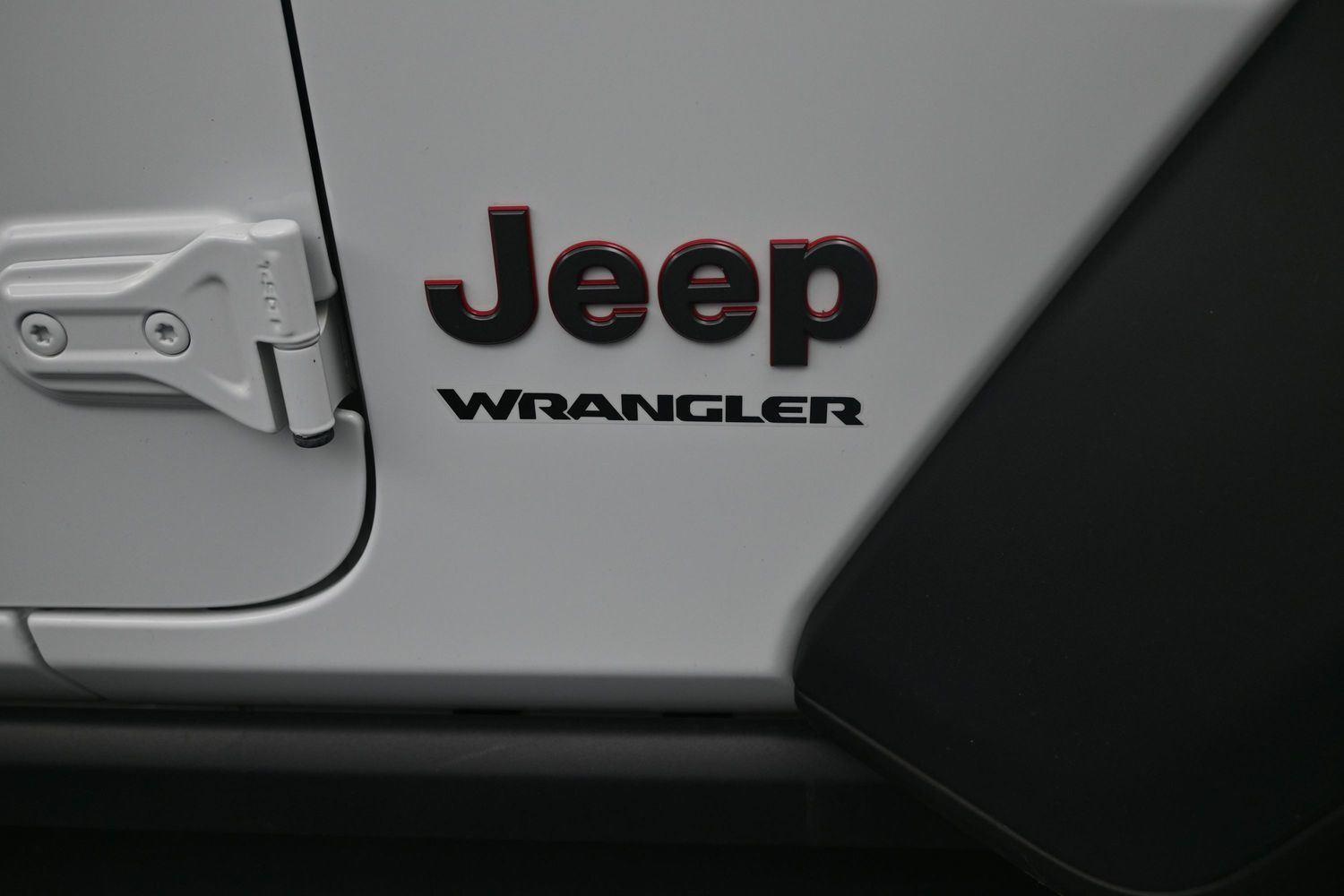 Used 2024 Bright White Jeep Rubicon image 8