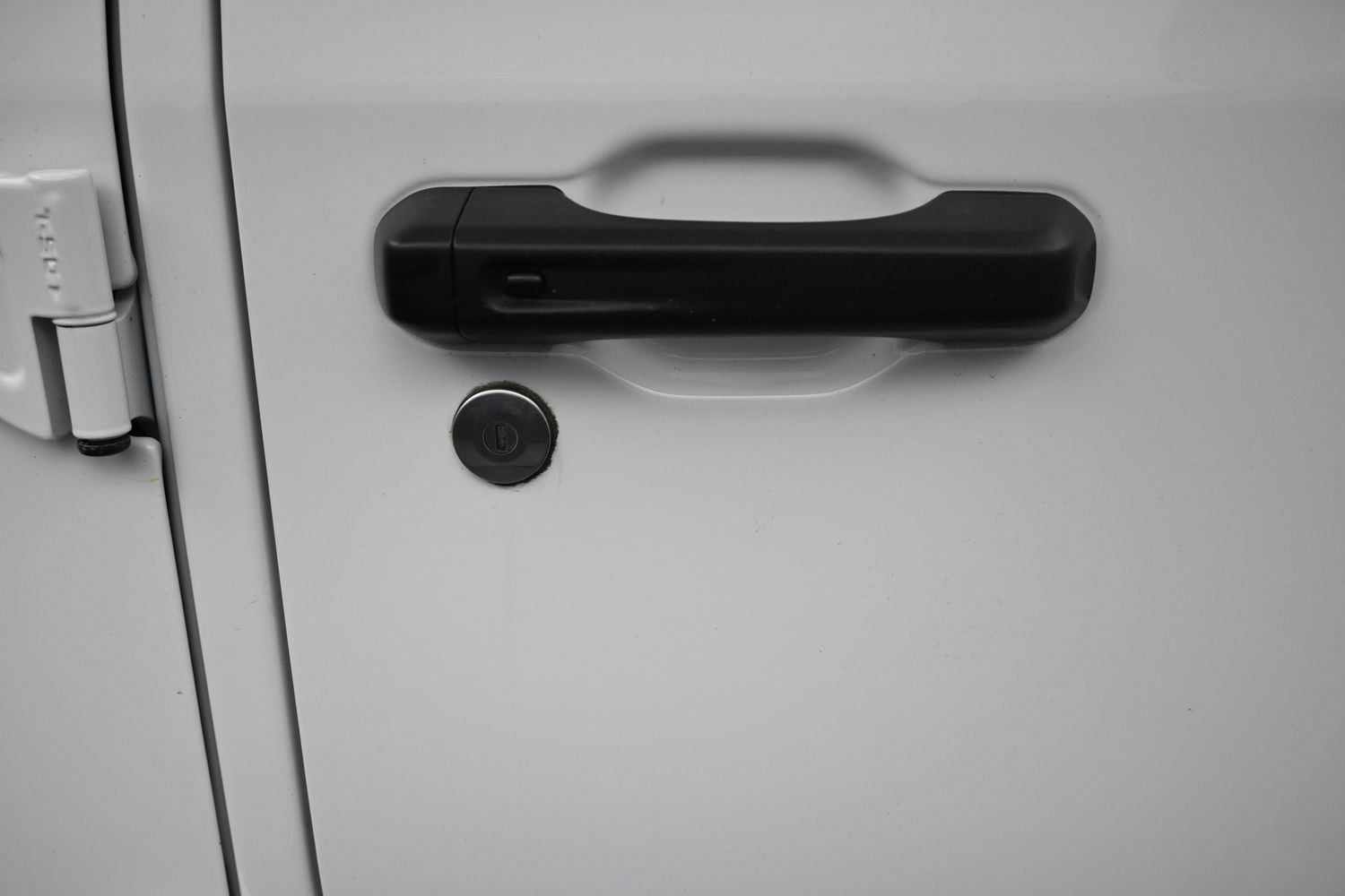 Used 2024 Bright White Jeep Rubicon image 10