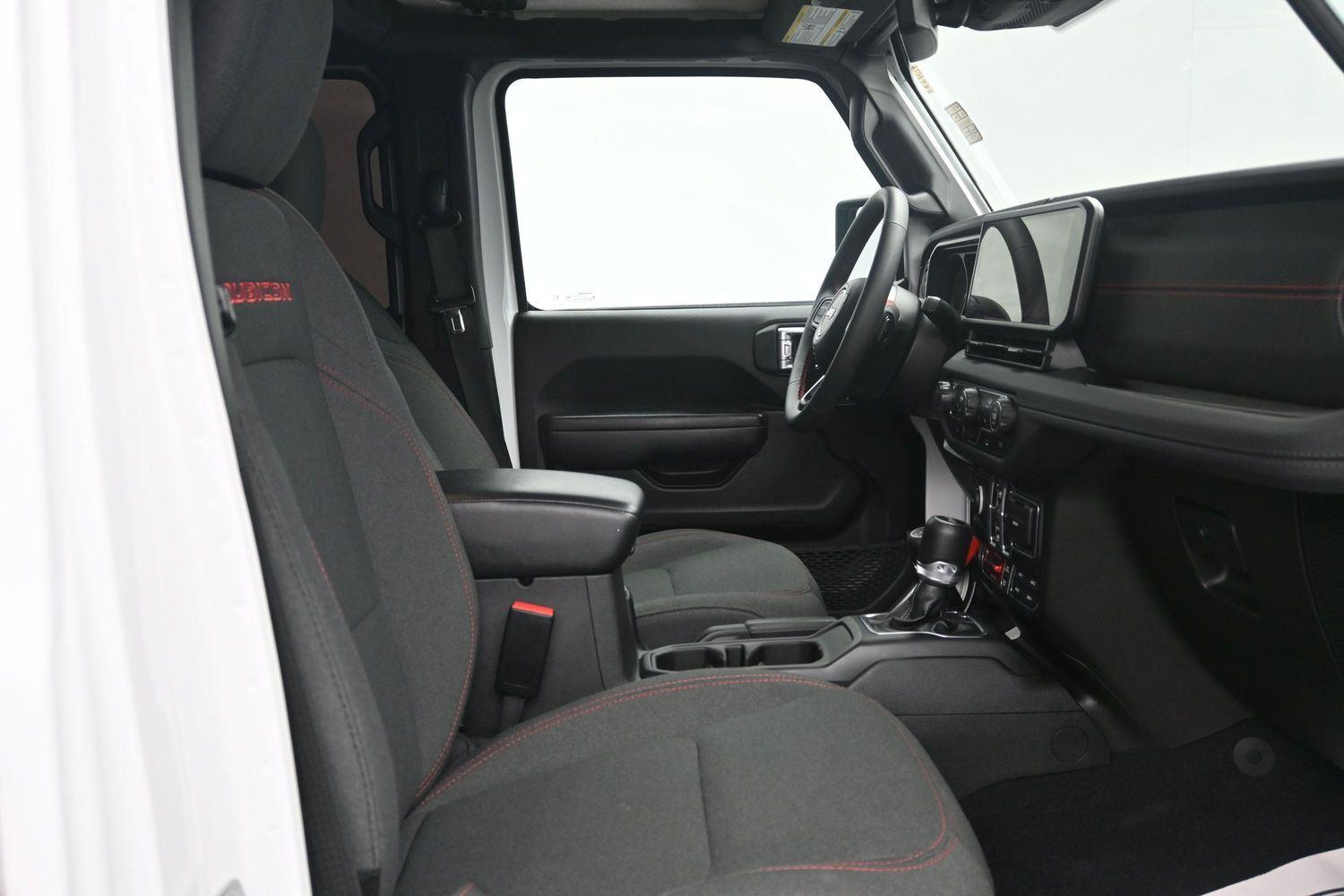 Used 2024 Bright White Jeep Rubicon image 12