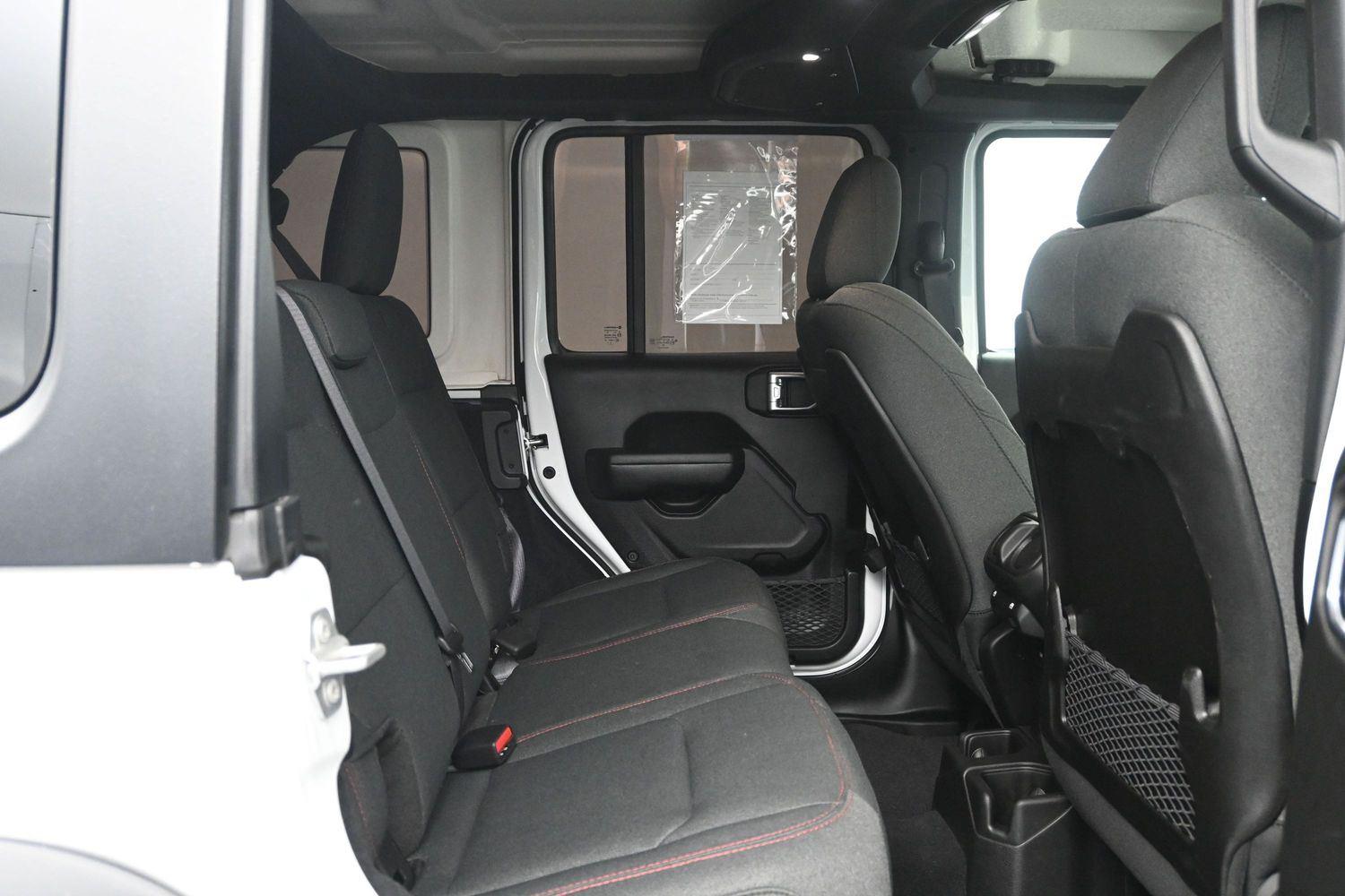 Used 2024 Bright White Jeep Rubicon image 14