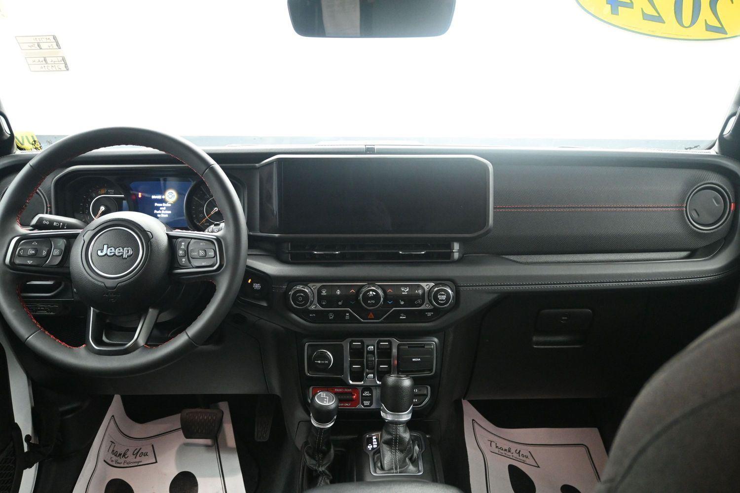 Used 2024 Bright White Jeep Rubicon image 15
