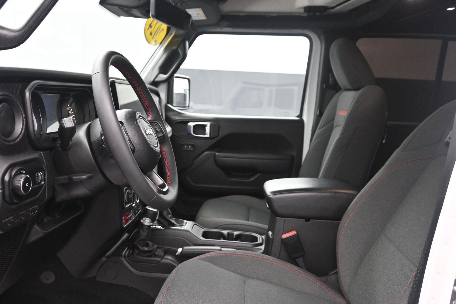 Used 2024 Bright White Jeep Rubicon image 18