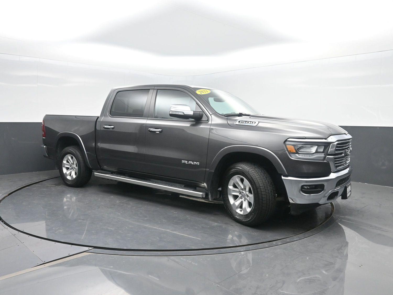 Used 2022 Granite Crystal Metallic Clearcoat Ram Laramie image 4
