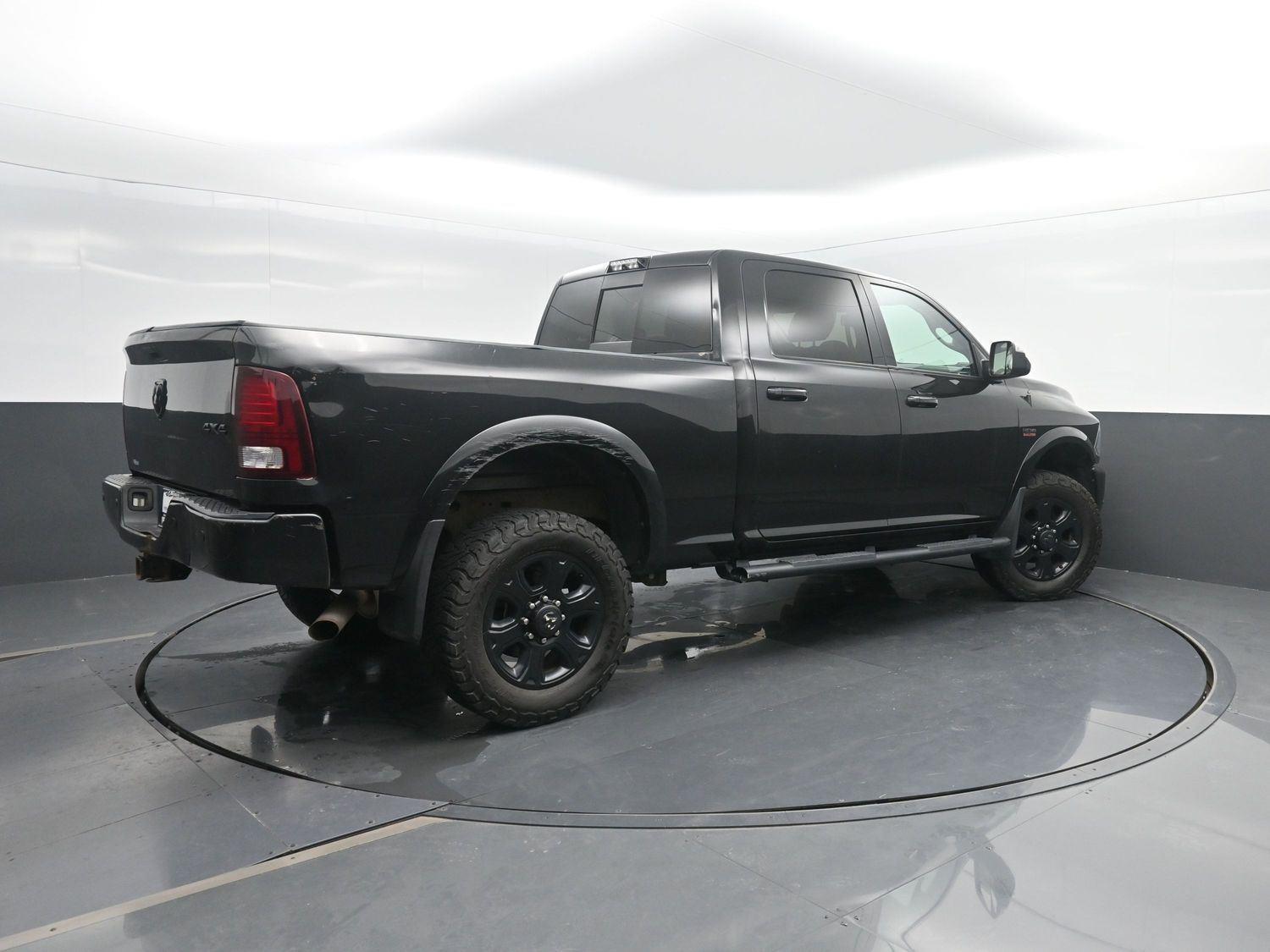 Used 2017 Brilliant Black Crystal Pearlcoat Ram Laramie image 2