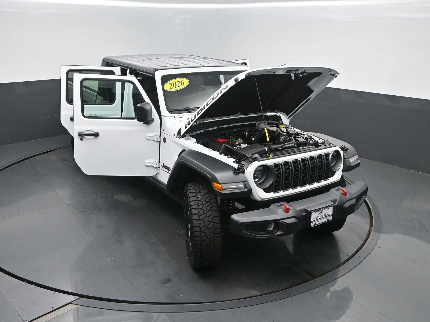 Used 2026 Bright White Clearcoat Jeep Rubicon image 41