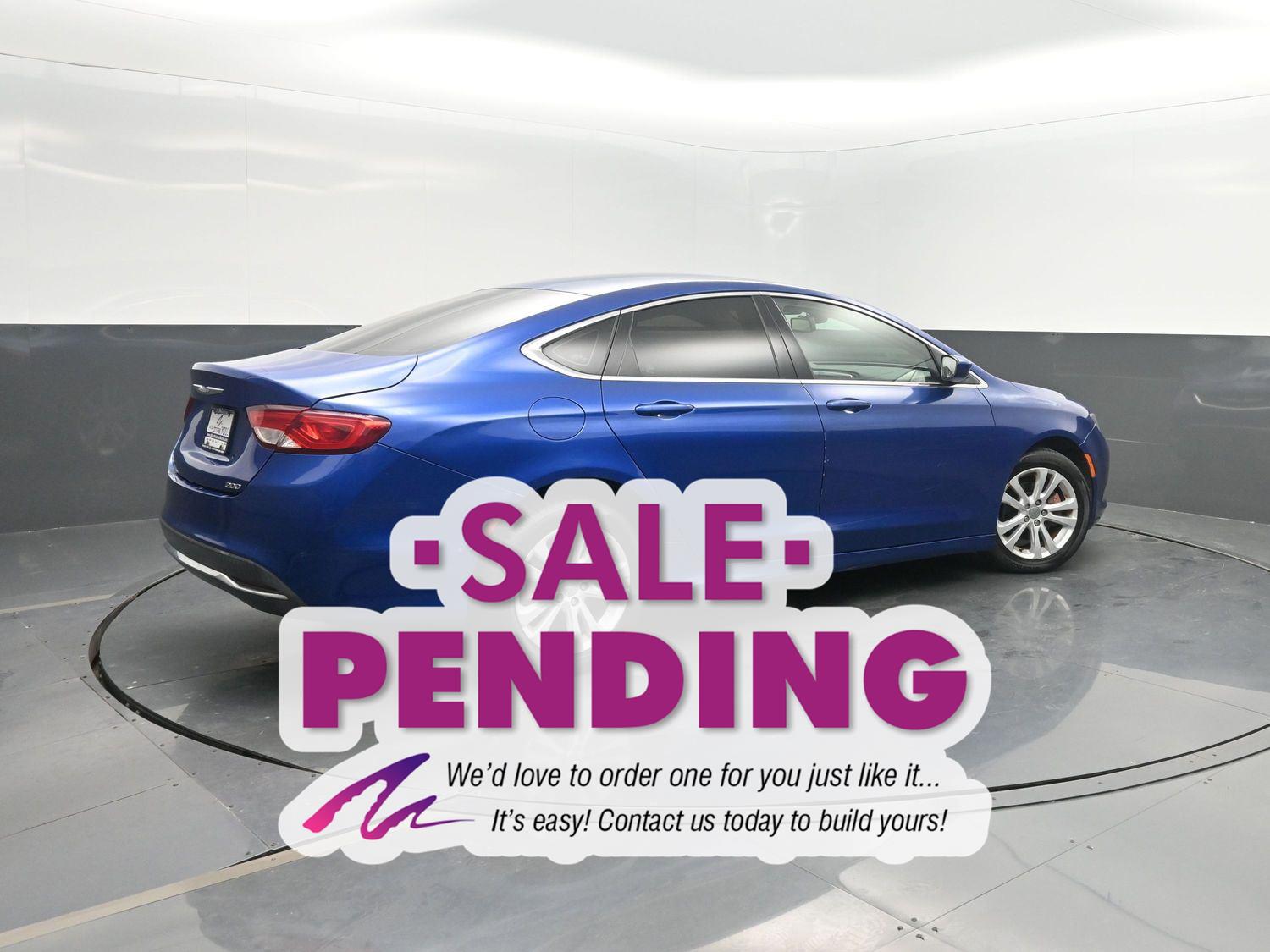Used 2016 Vivid Blue Pearlcoat Chrysler Limited image 3