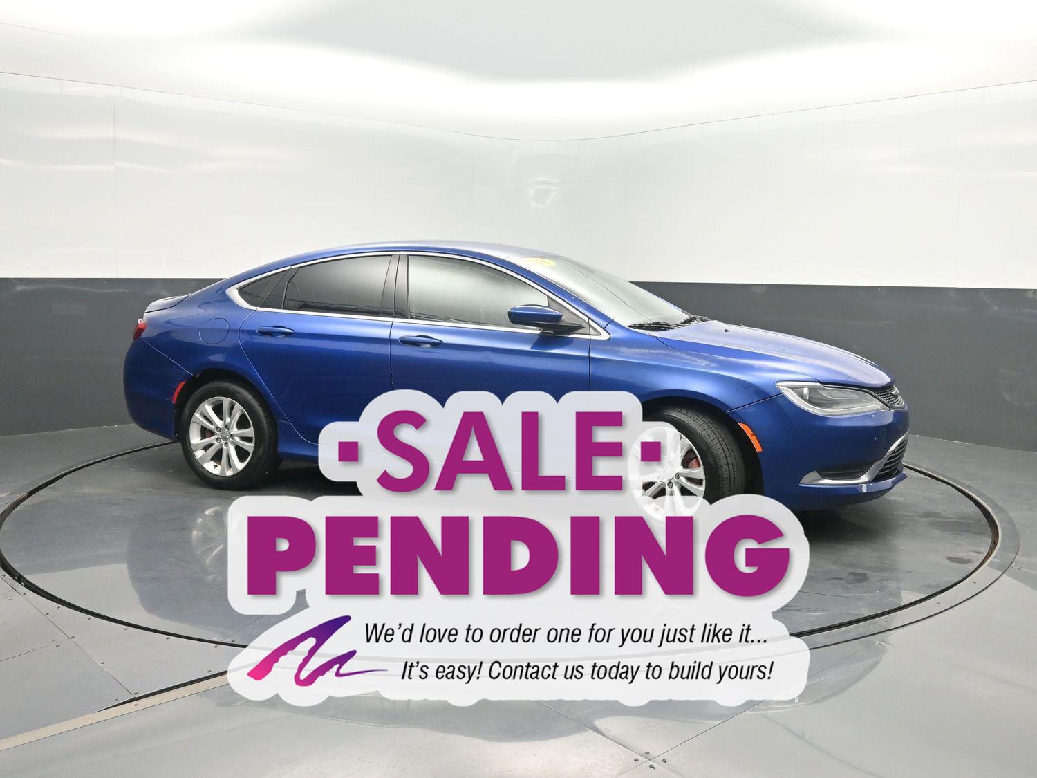 Used 2016 Vivid Blue Pearlcoat Chrysler Limited image 4