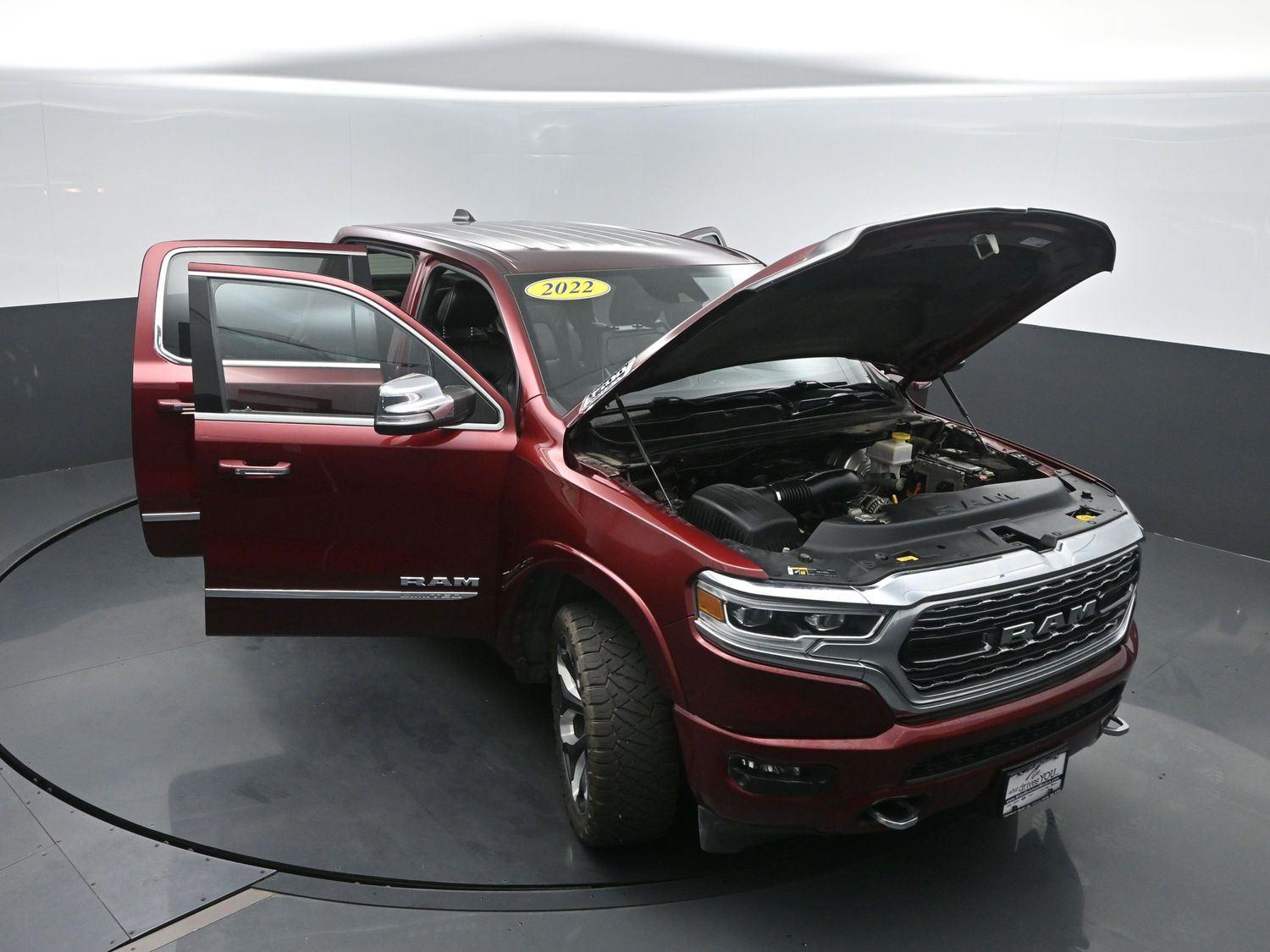 Used 2022 Red Pearl Ram Limited image 48