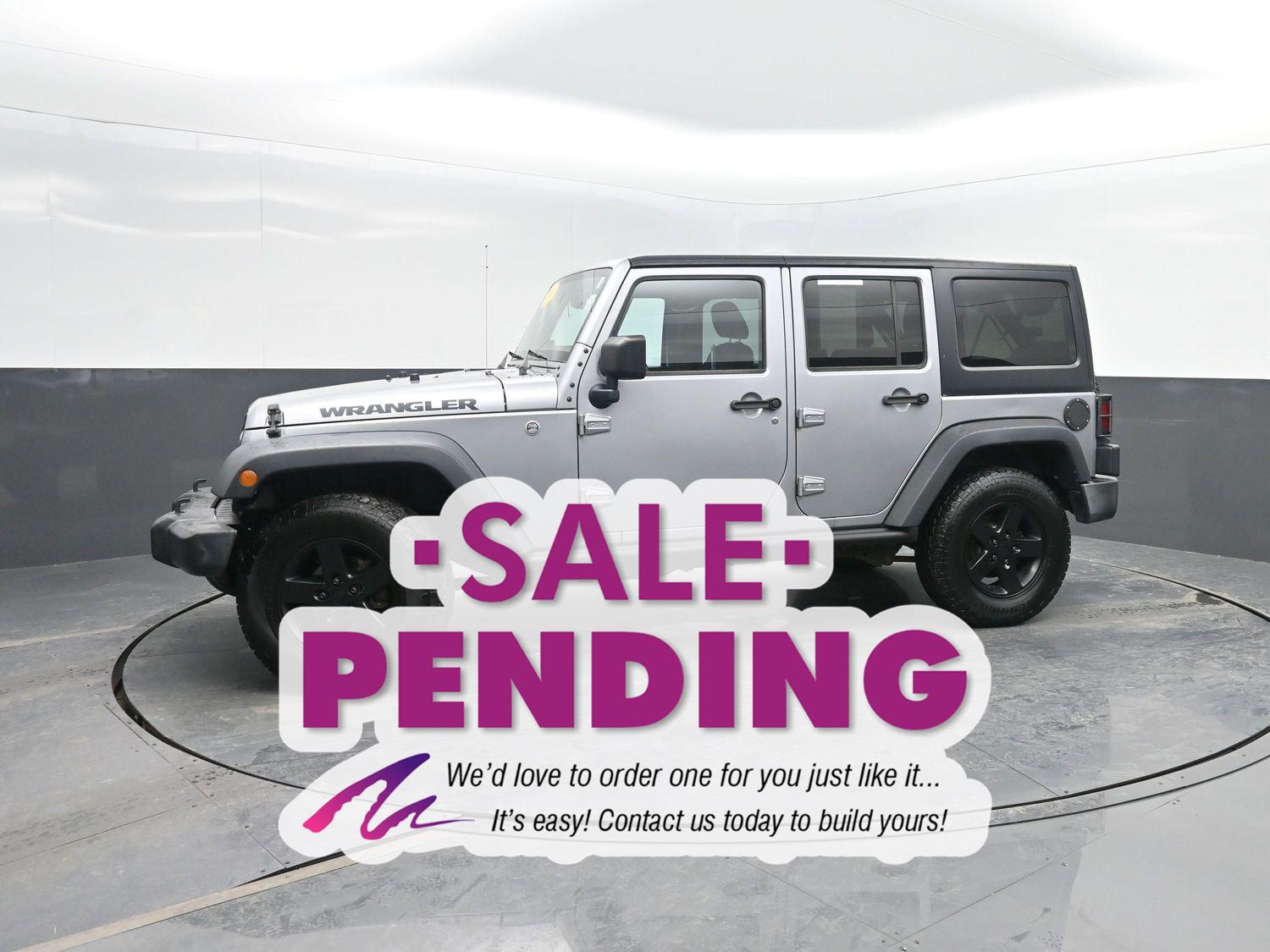 Billet Silver Metallic Clearcoat 2016 Jeep Wrangler SUV / Crossover Four-Wheel Drive 5-Speed Automatic