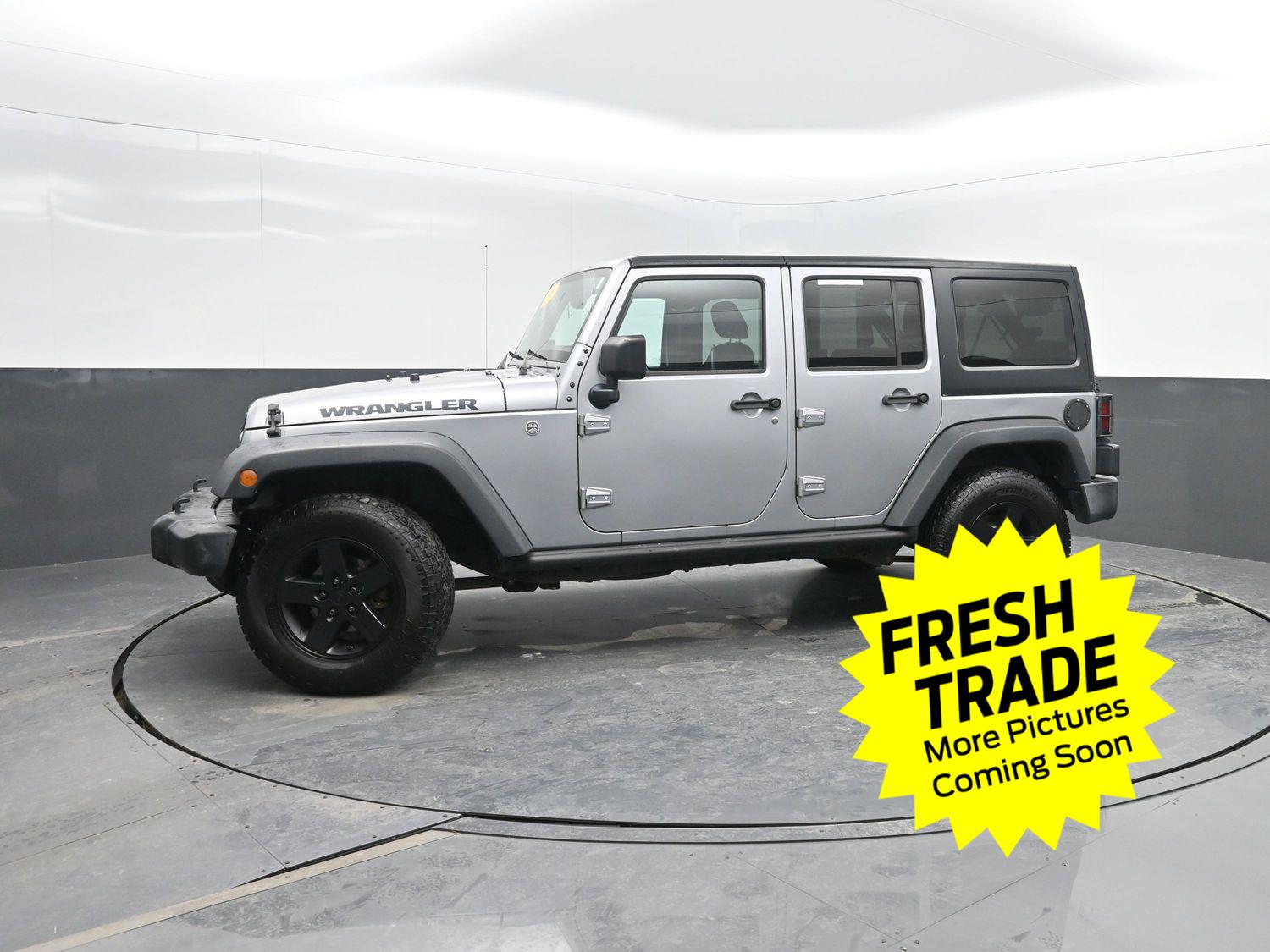 Billet Silver Metallic Clearcoat 2016 Jeep Wrangler SUV / Crossover Four-Wheel Drive 5-Speed Automatic