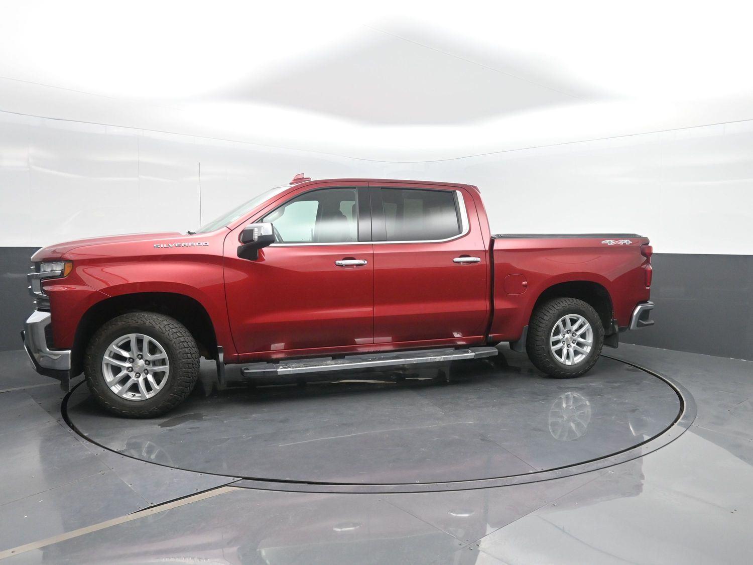 Cajun Red Tintcoat 2019 Chevrolet Silverado 1500 Pickup Truck Four-Wheel Drive 8-Speed Automatic