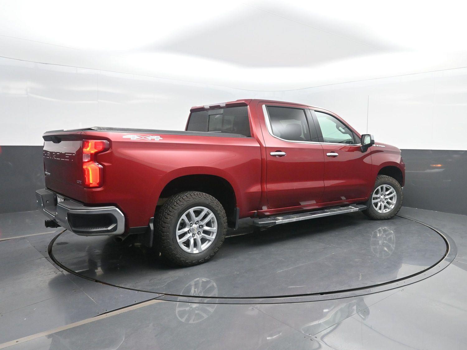 Cajun Red Tintcoat 2019 Chevrolet Silverado 1500 Pickup Truck Four-Wheel Drive 8-Speed Automatic
