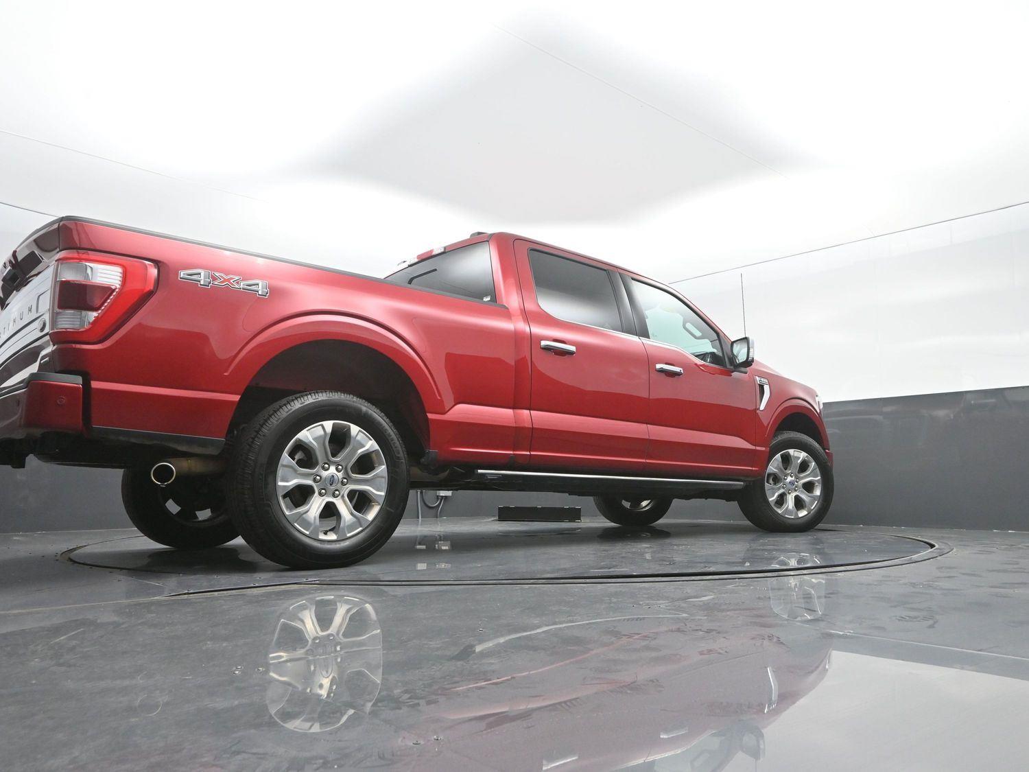 Used 2023 Rapid Red Metallic Tinted Clearcoat Ford Platinum image 40