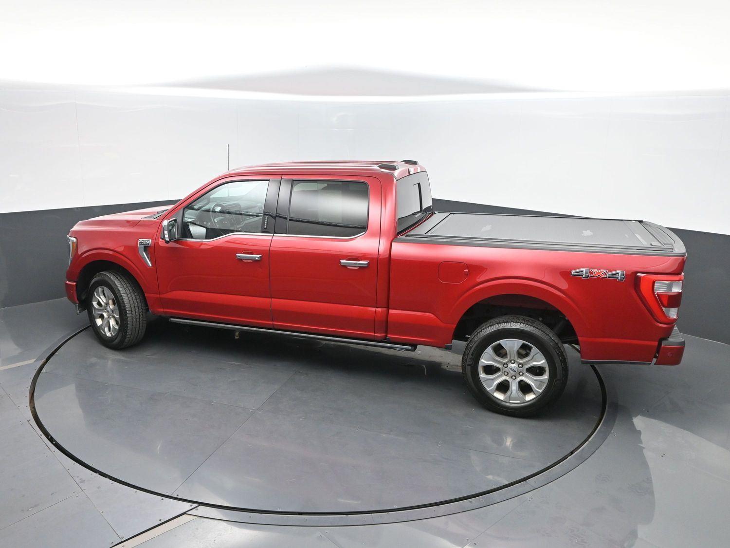 Used 2023 Rapid Red Metallic Tinted Clearcoat Ford Platinum image 43
