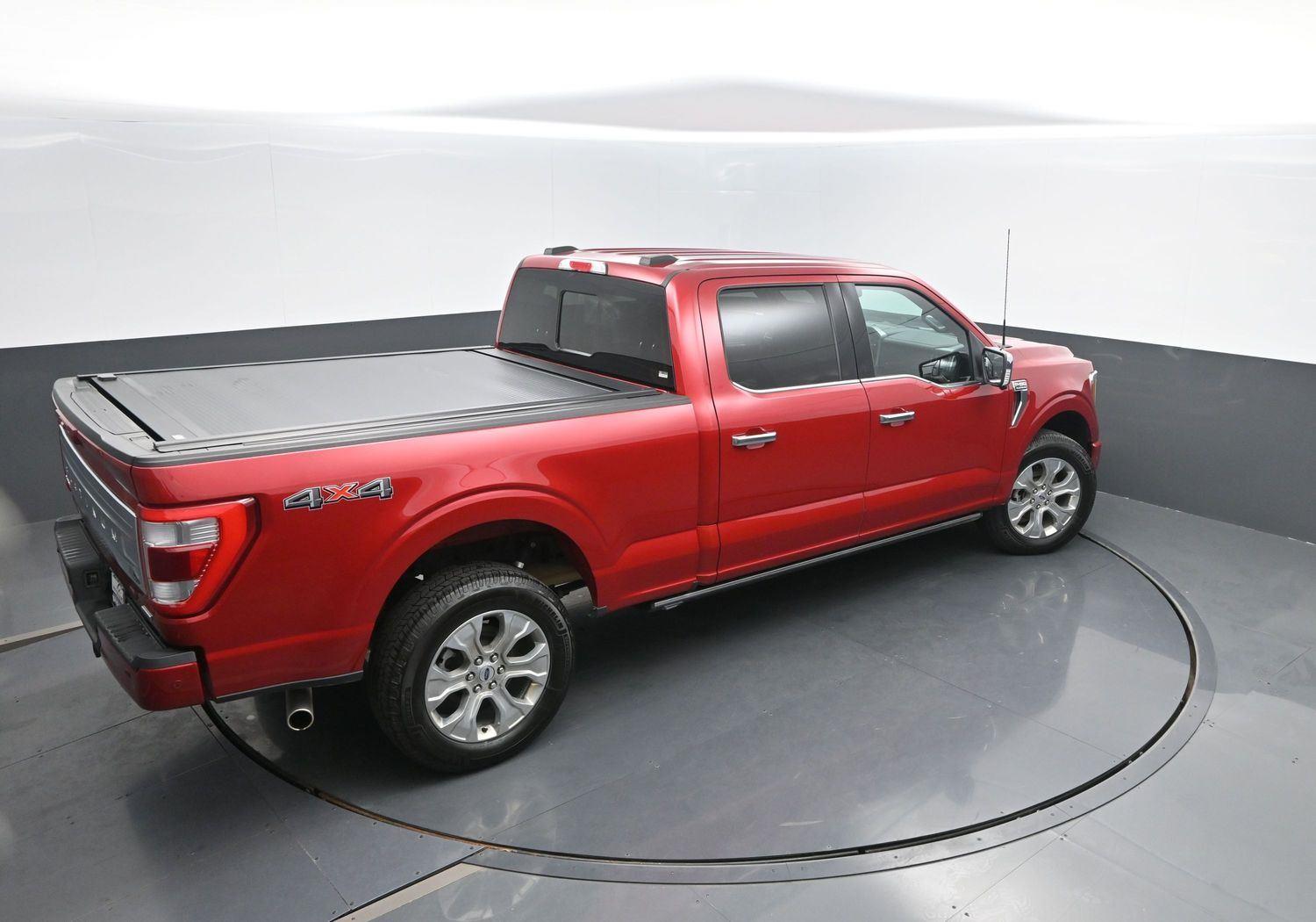 Used 2023 Rapid Red Metallic Tinted Clearcoat Ford Platinum image 44