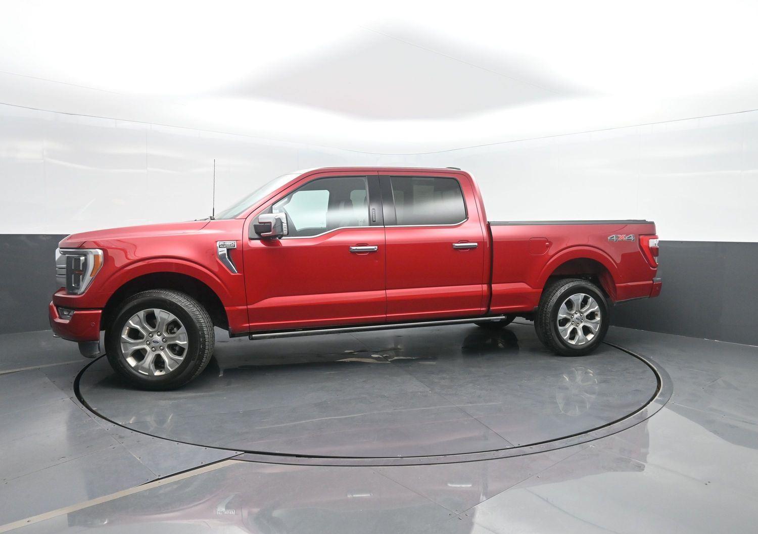 Used 2023 Rapid Red Metallic Tinted Clearcoat Ford Platinum image 47