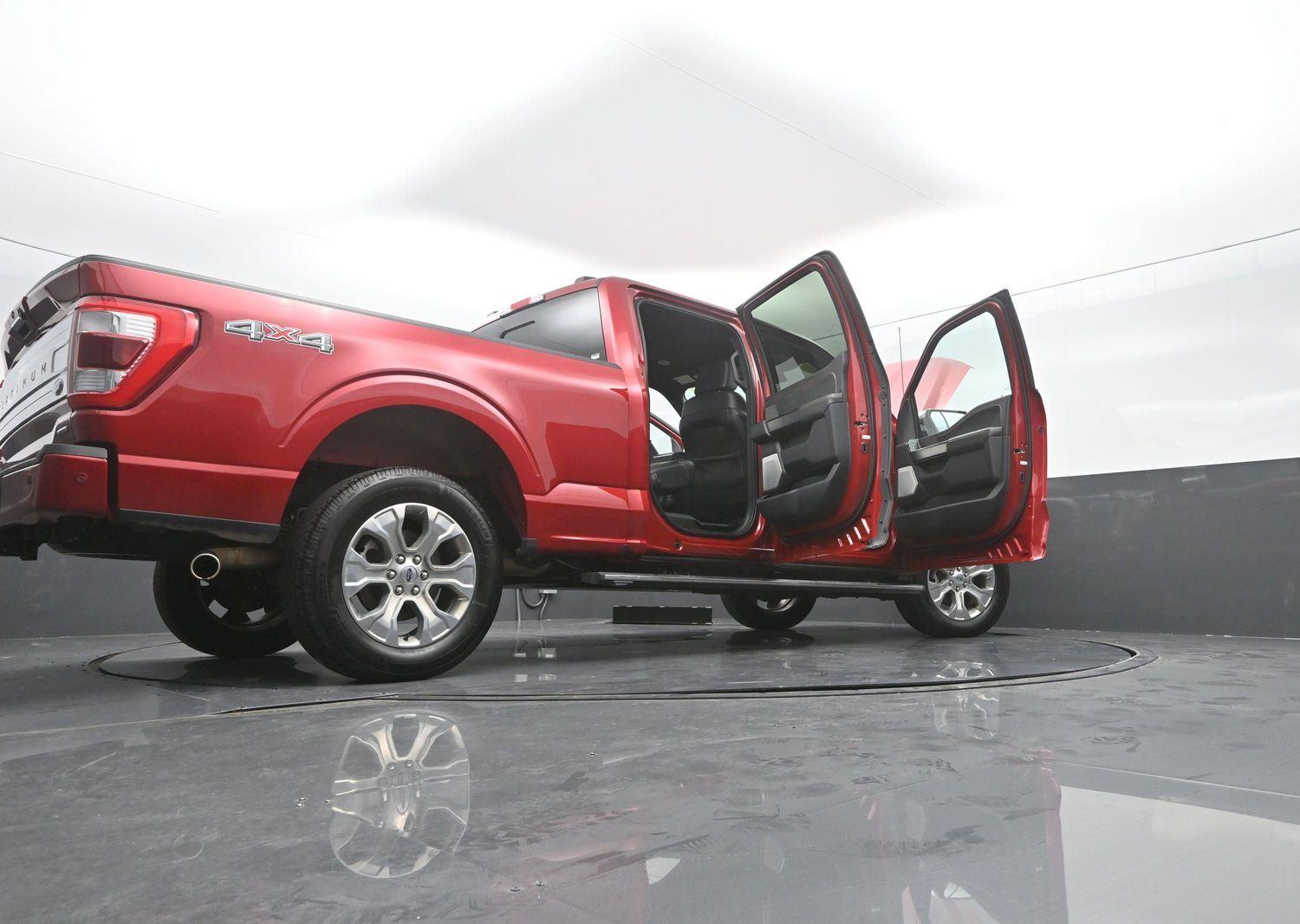 Used 2023 Rapid Red Metallic Tinted Clearcoat Ford Platinum image 55